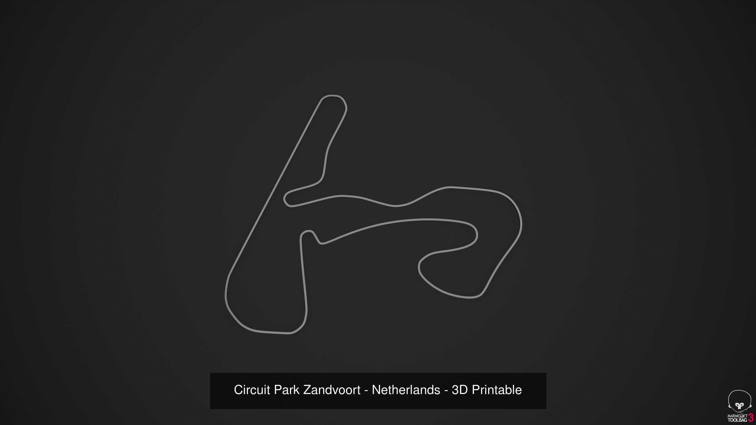 FIA Formula 1 World Championship 2021 - 3D Printable Tracks 3D Model Collection_72