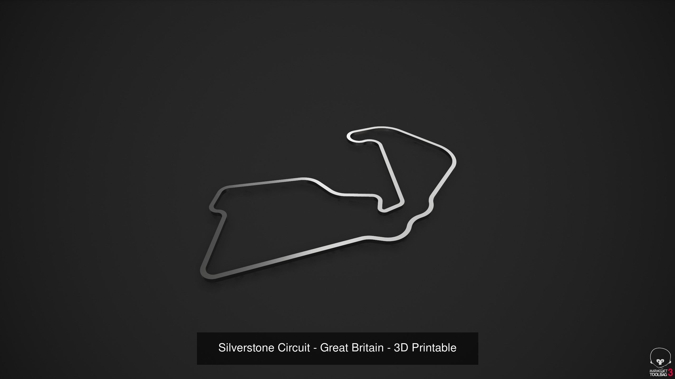 FIA Formula 1 World Championship 2021 - 3D Printable Tracks 3D Model Collection_62