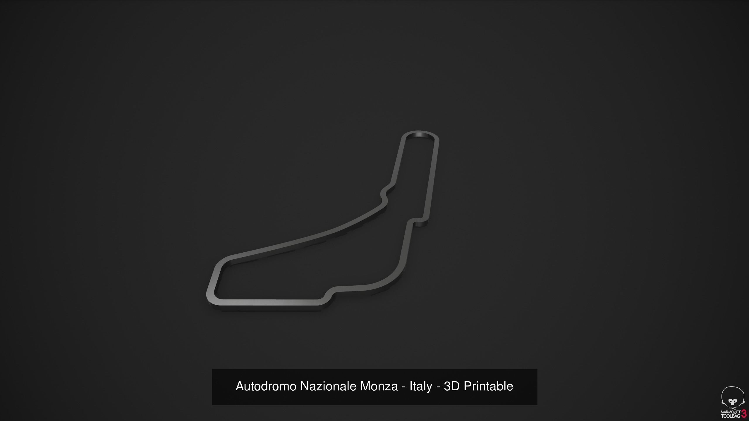 FIA Formula 1 World Championship 2021 - 3D Printable Tracks 3D Model Collection_38