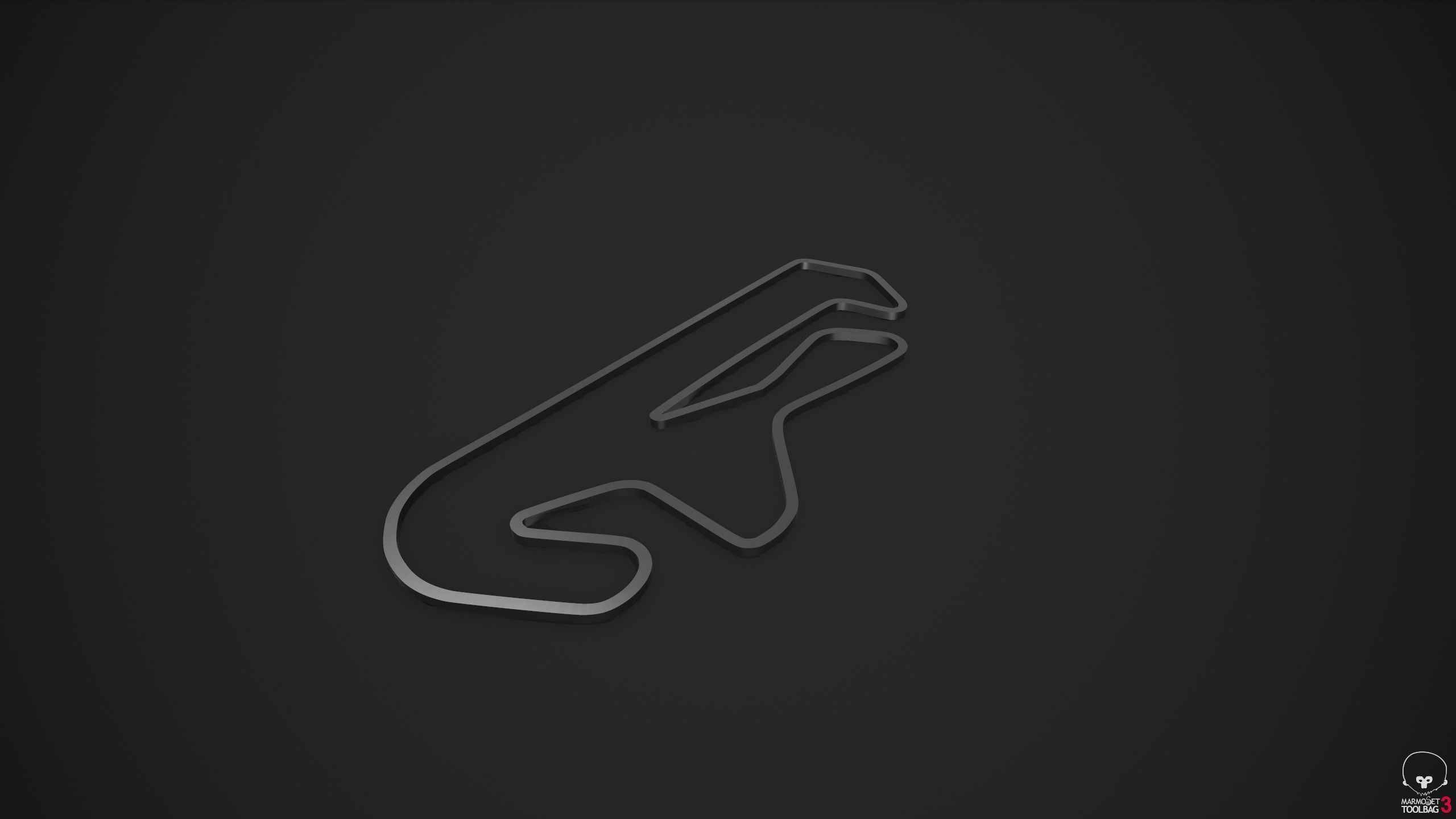 FIA Formula 1 World Championship 2021 - 3D Printable Tracks 3D Model Collection_33
