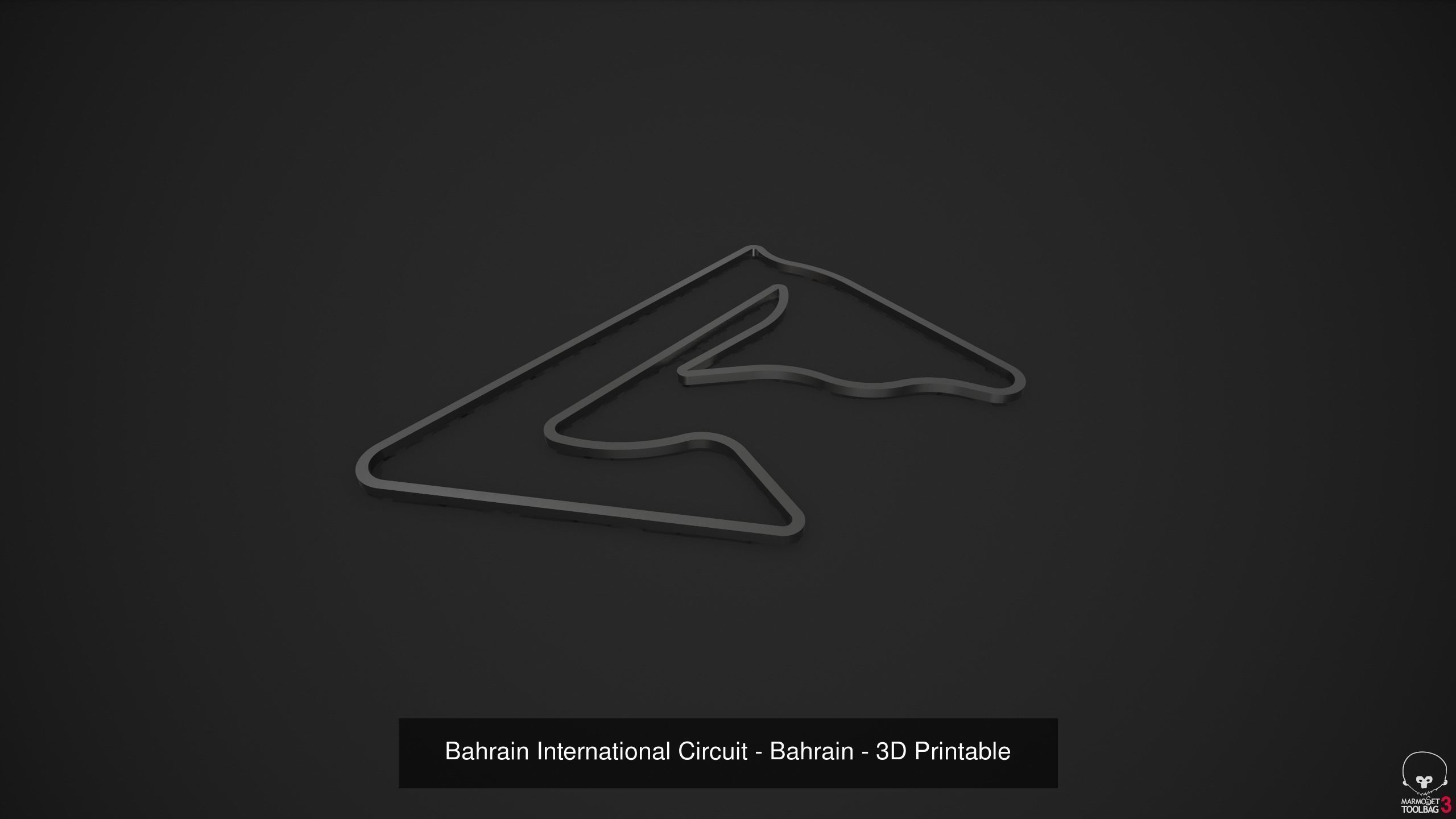 FIA Formula 1 World Championship 2021 - 3D Printable Tracks 3D Model Collection_40