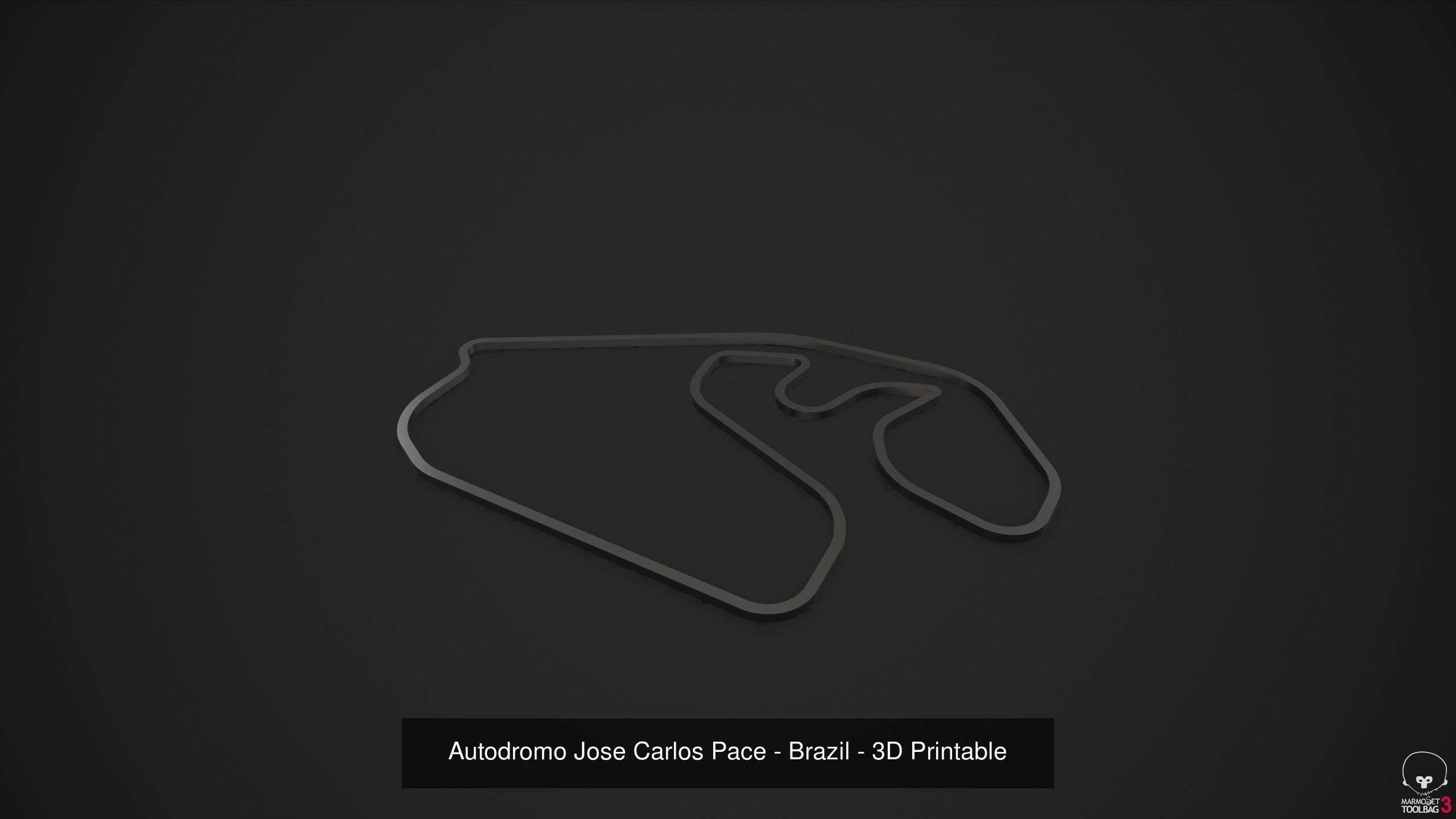 FIA Formula 1 World Championship 2021 - 3D Printable Tracks 3D Model Collection_36