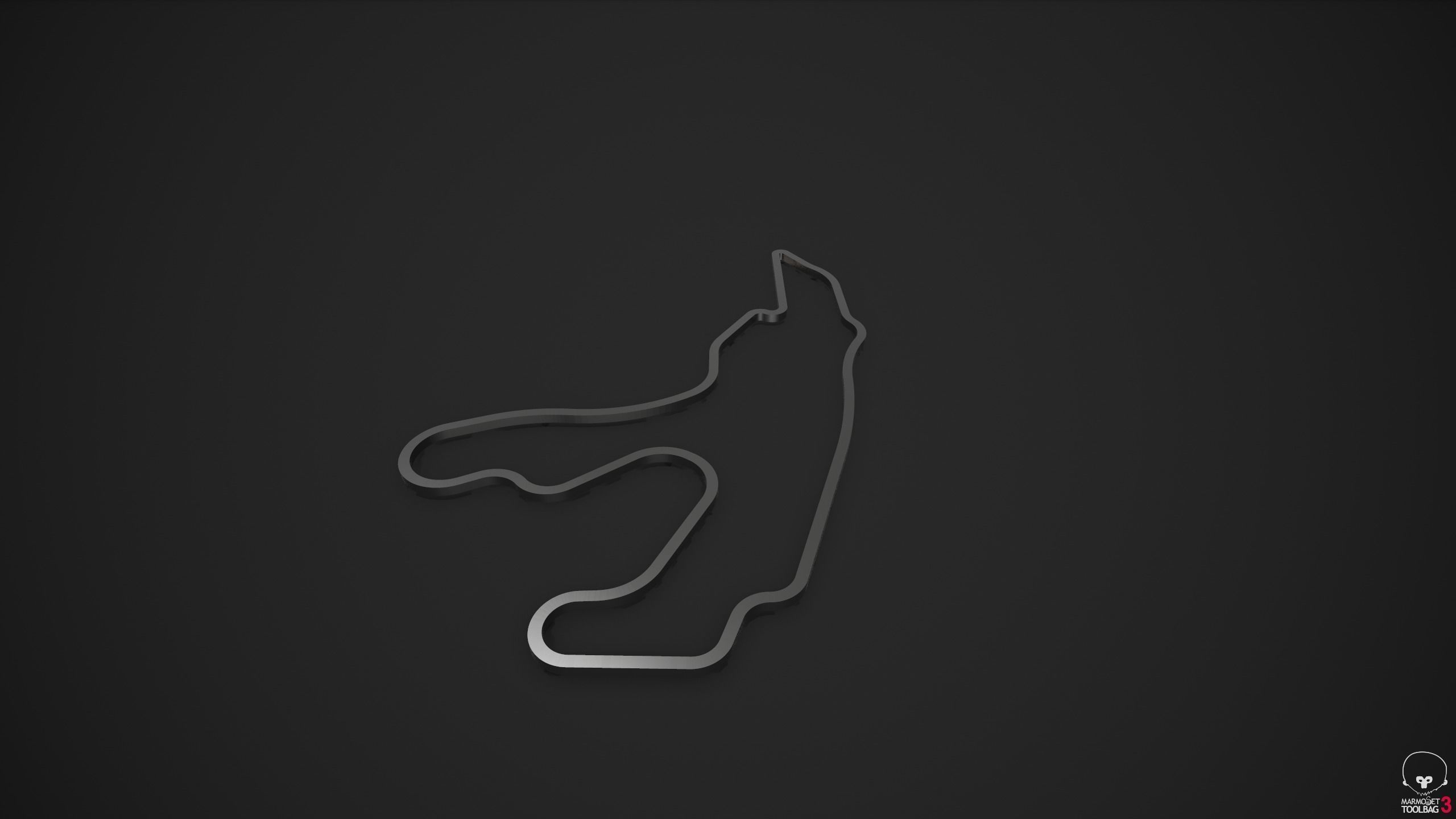 FIA Formula 1 World Championship 2021 - 3D Printable Tracks 3D Model Collection_55