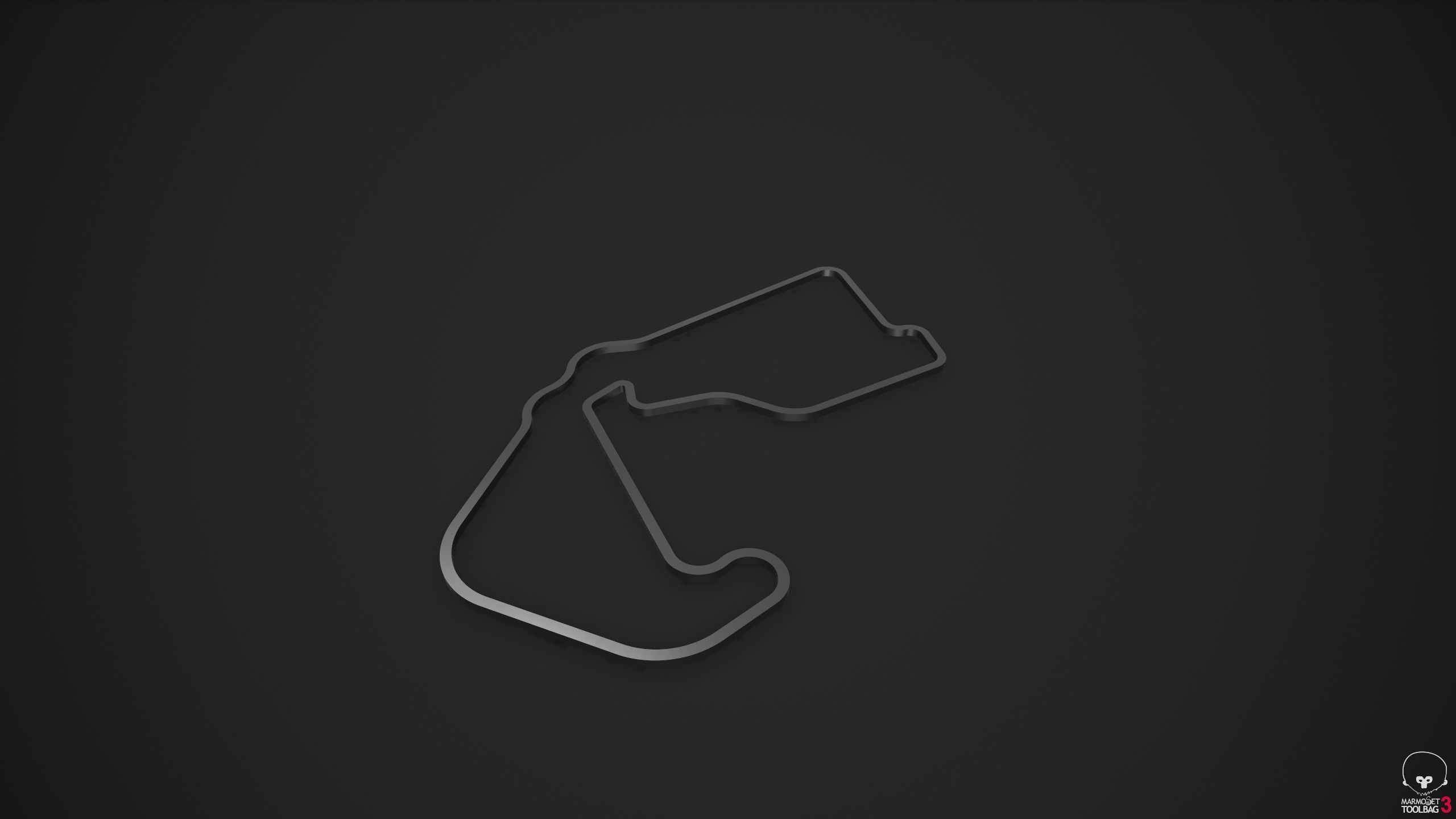 FIA Formula 1 World Championship 2021 - 3D Printable Tracks 3D Model Collection_65