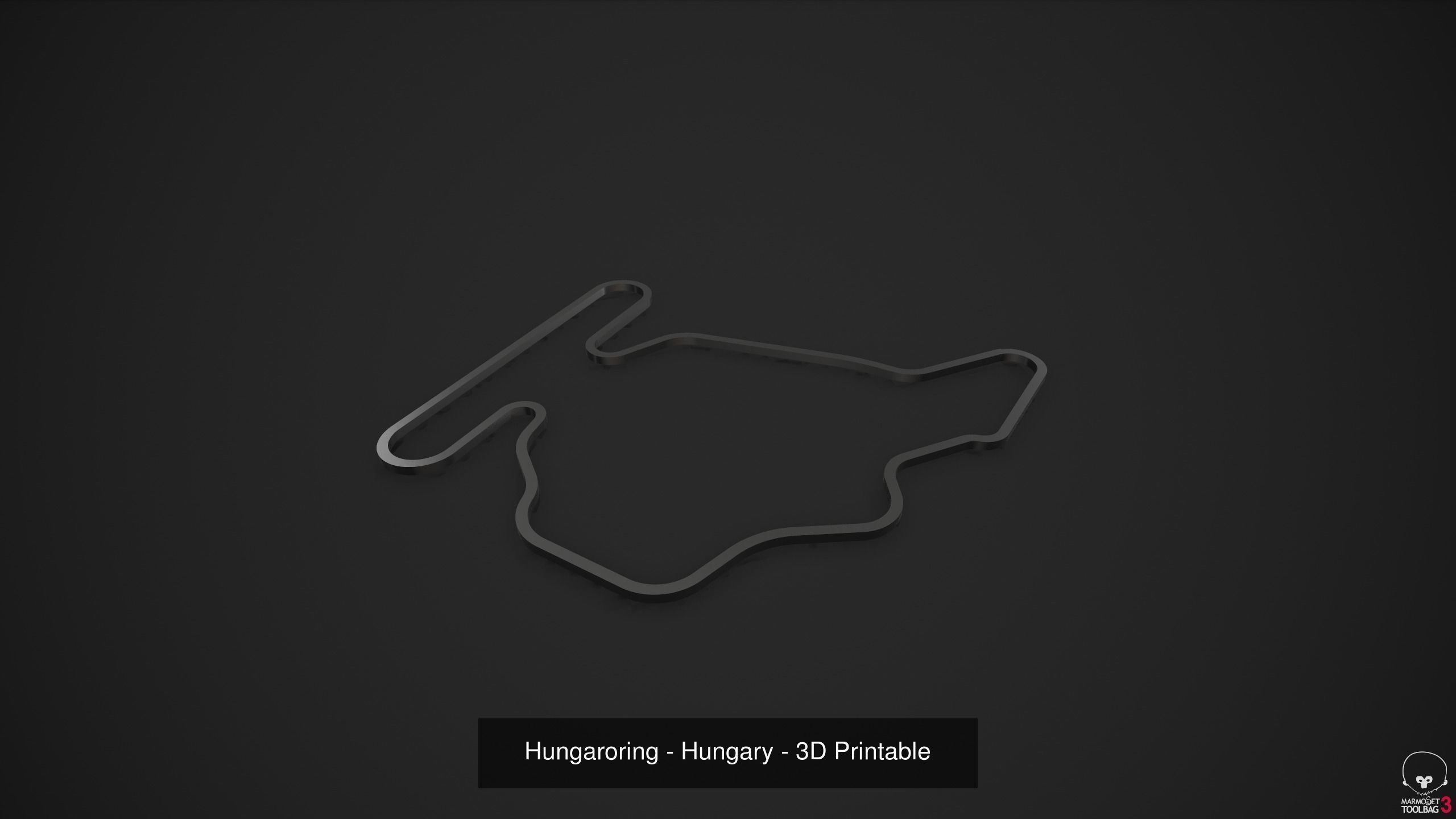 FIA Formula 1 World Championship 2021 - 3D Printable Tracks 3D Model Collection_56