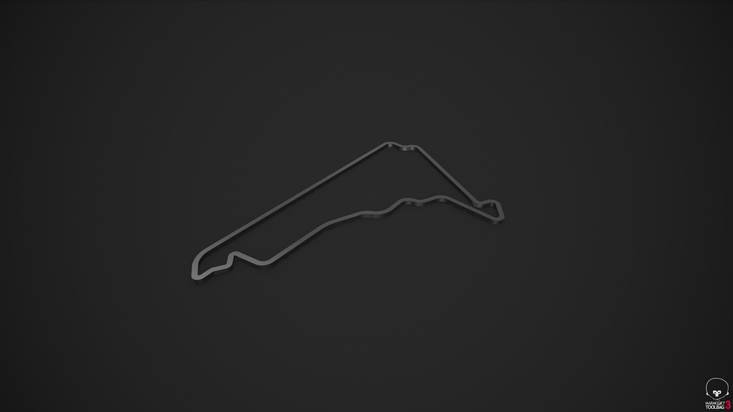 FIA Formula 1 World Championship 2021 - 3D Printable Tracks 3D Model Collection_31