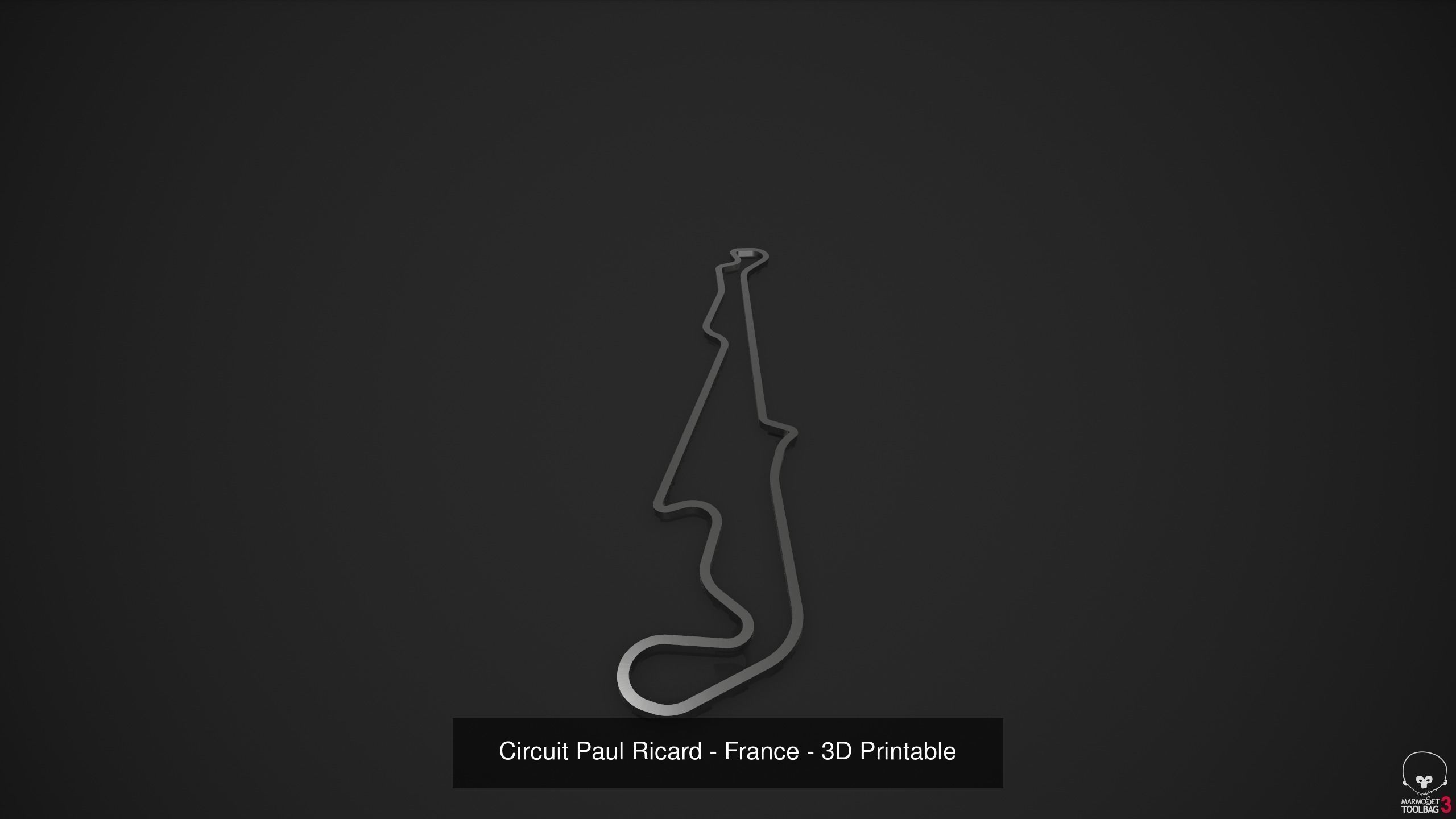 FIA Formula 1 World Championship 2021 - 3D Printable Tracks 3D Model Collection_52