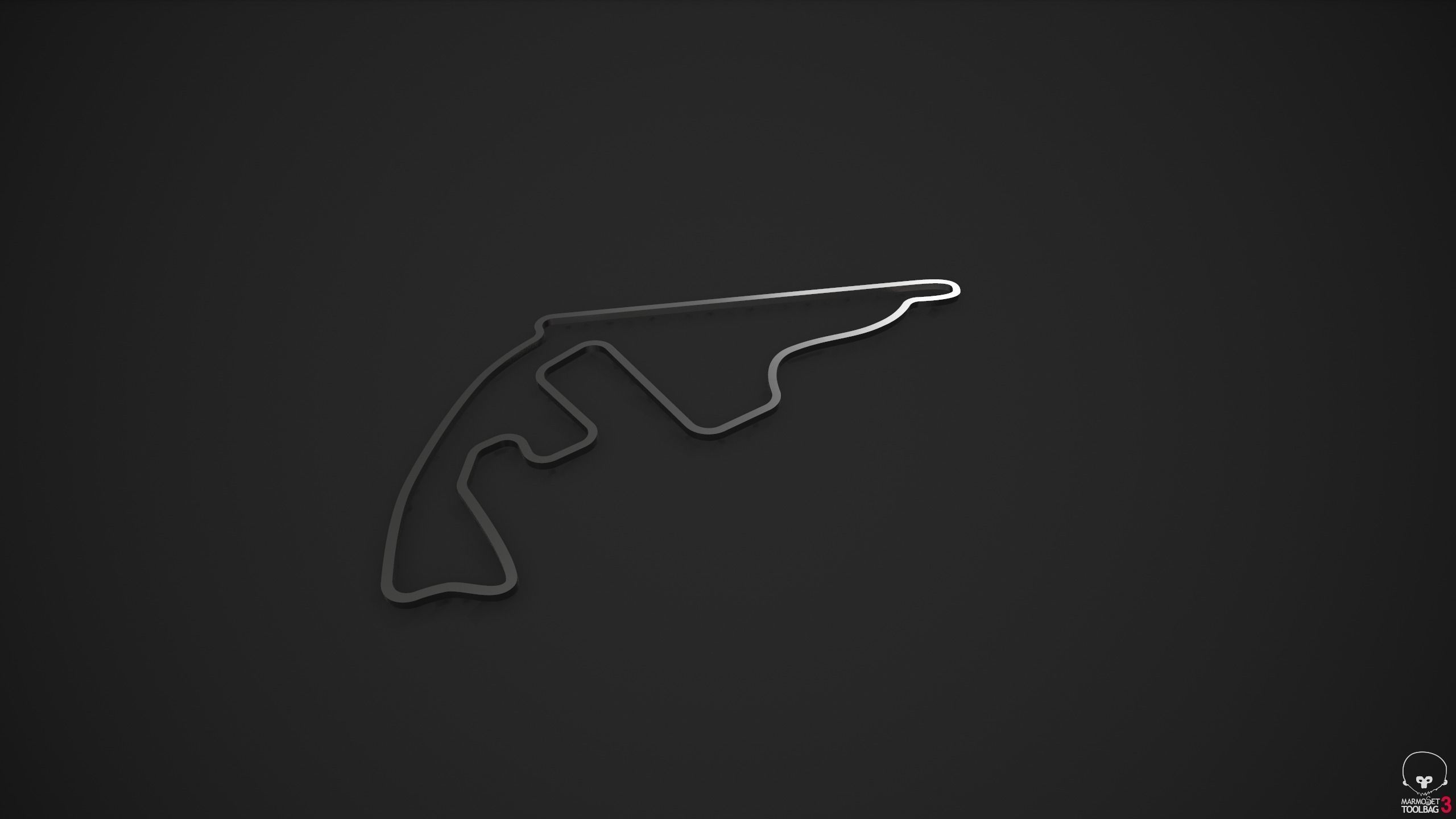 FIA Formula 1 World Championship 2021 - 3D Printable Tracks 3D Model Collection_71