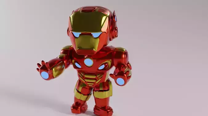 Iron Man 3D model