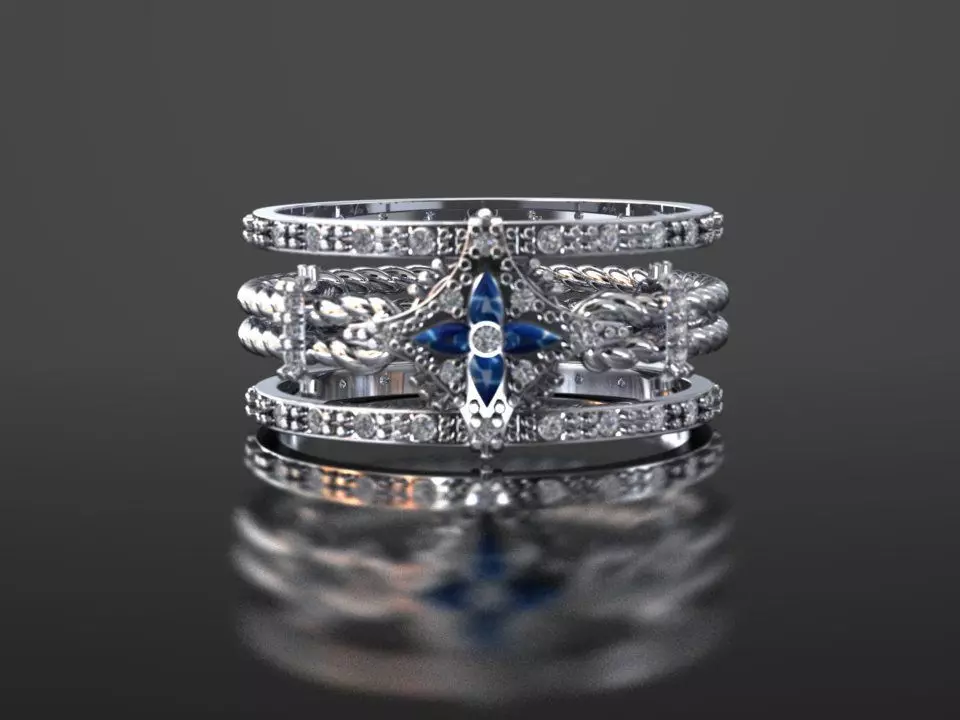 RING LV 3D print model