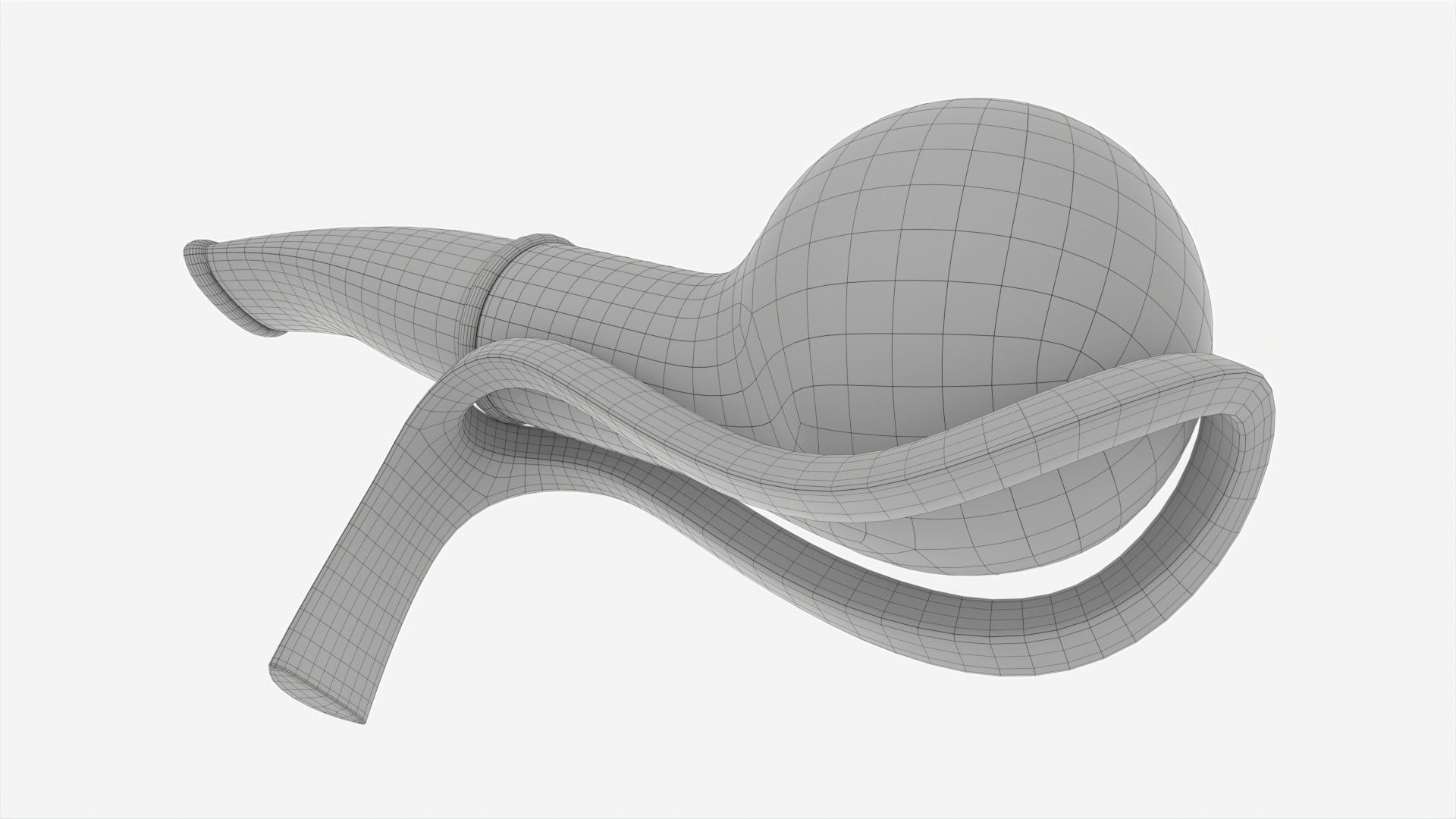 Smoking Pipe Small Briar Wood 01 3D model_7