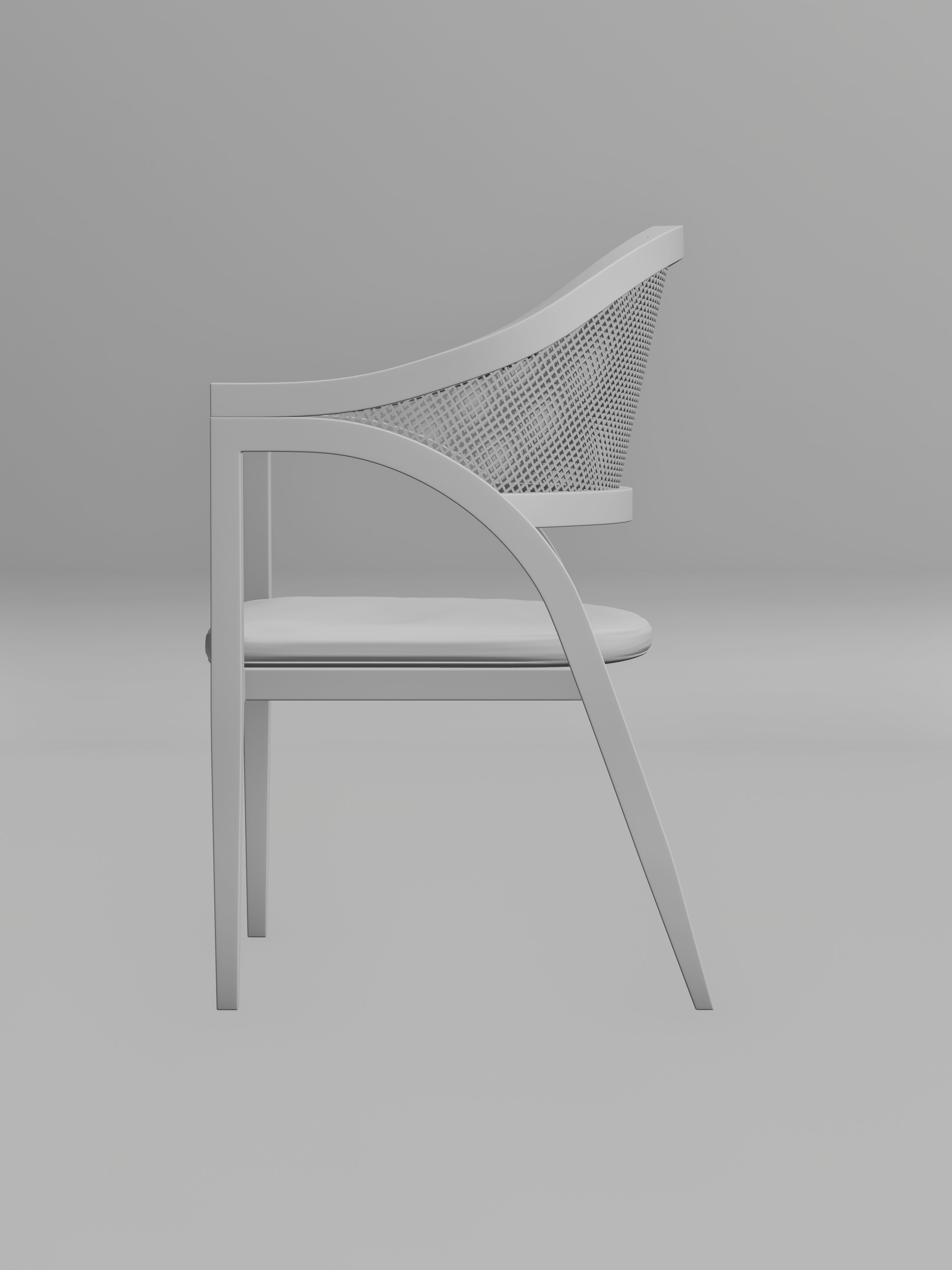 Wooden Chair - 5 of 7 3D model_4