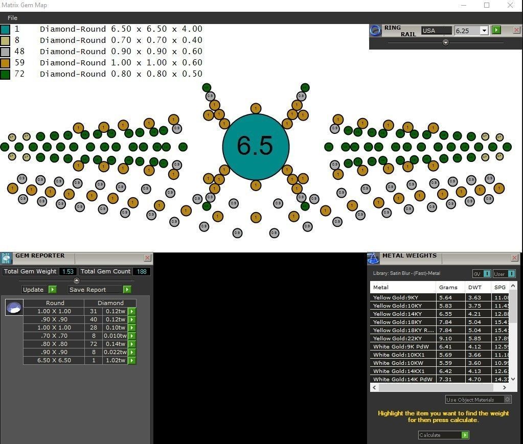 Gorgeous Diamond Ring 3D Print Model 3D print model_9