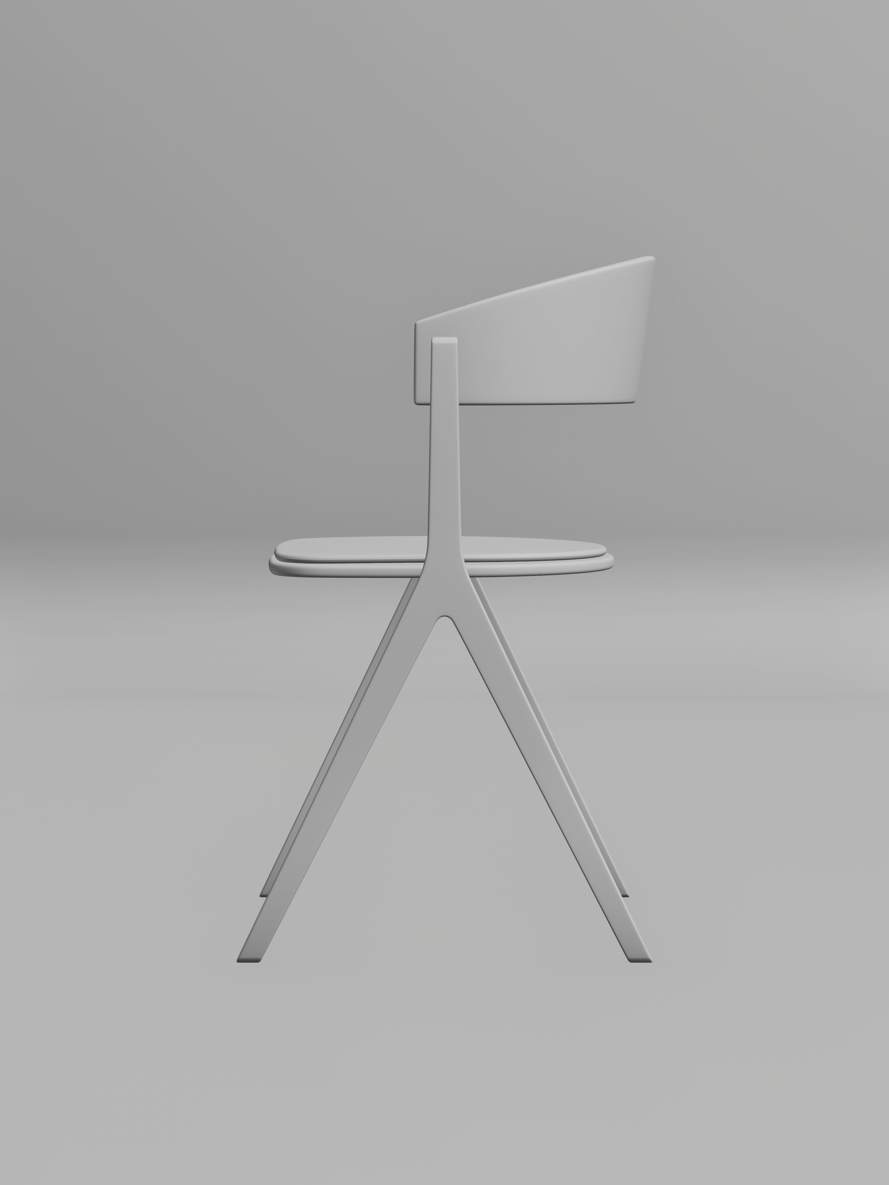 Wooden Chair - 7 of 7 3D model_4