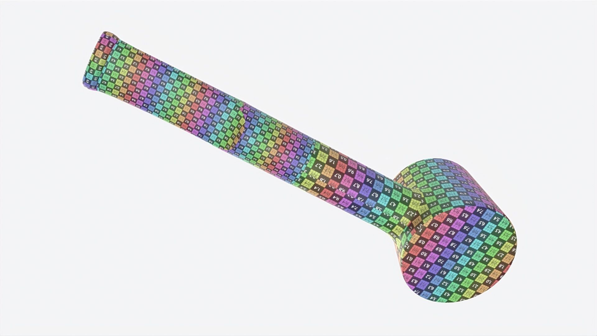 Smoking Pipe Small Briar Wood 04 3D model_9