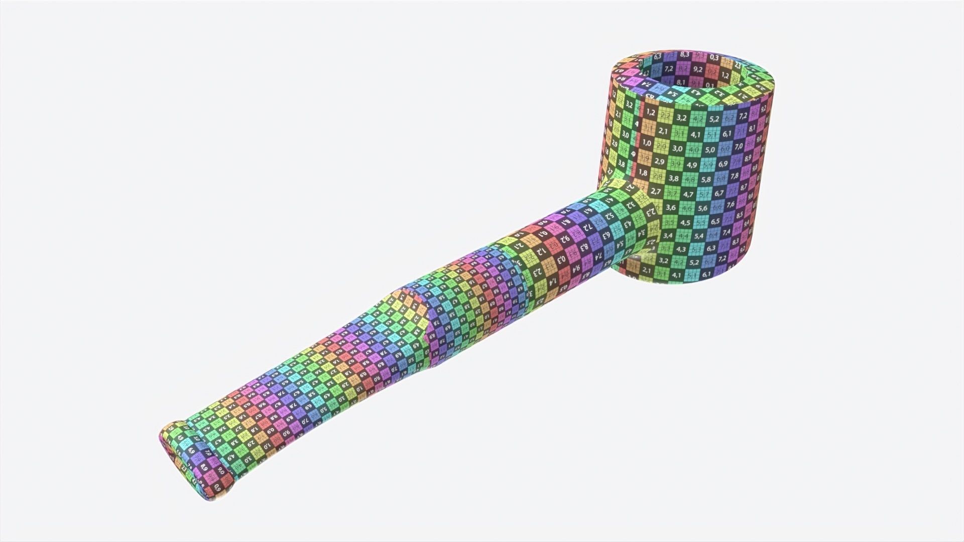 Smoking Pipe Small Briar Wood 04 3D model_8