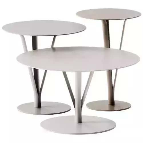 Bonaldo Kadou Coffee Metal table