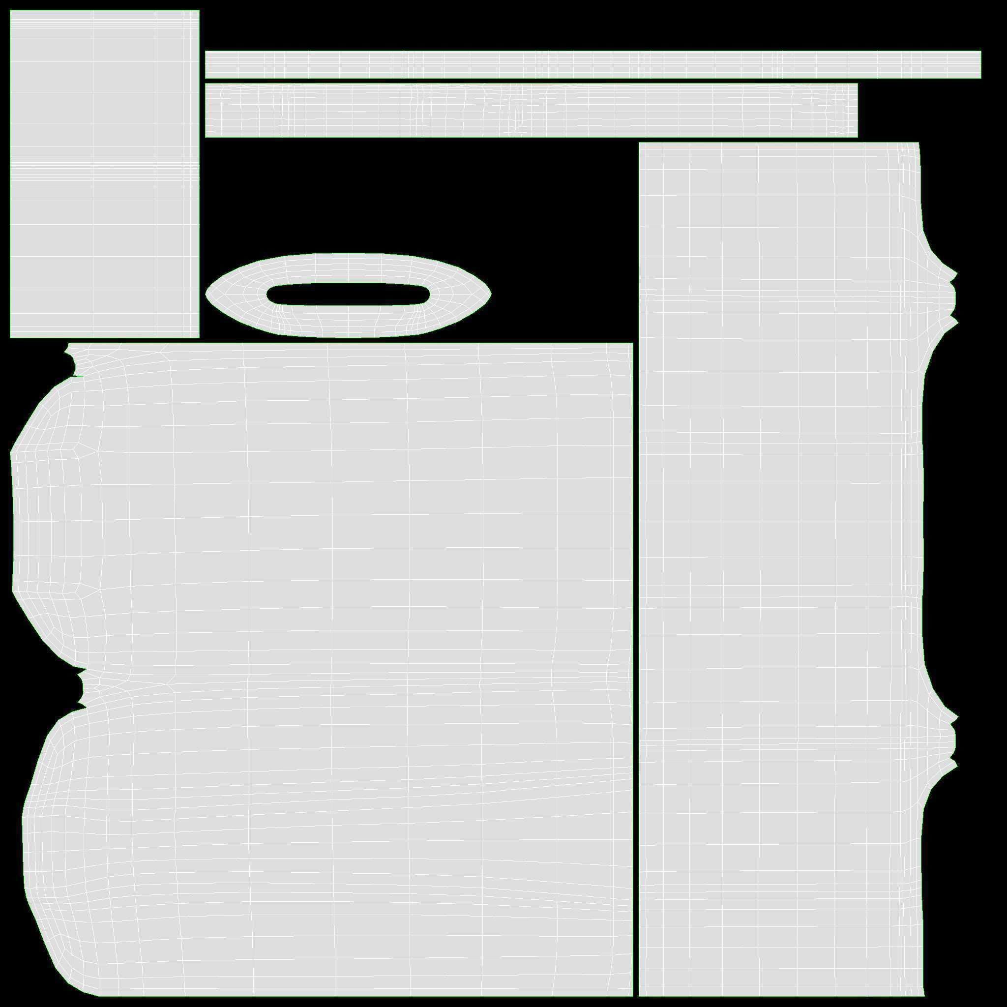 Smoking Pipe Straight Briar Wood 03 3D model_11