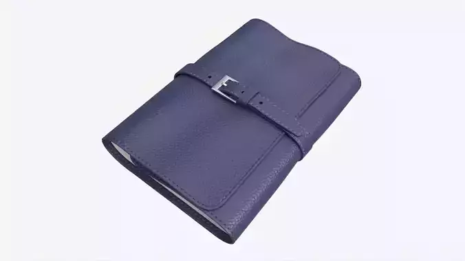 Smoking Pipe Travel Bag Leather Folded