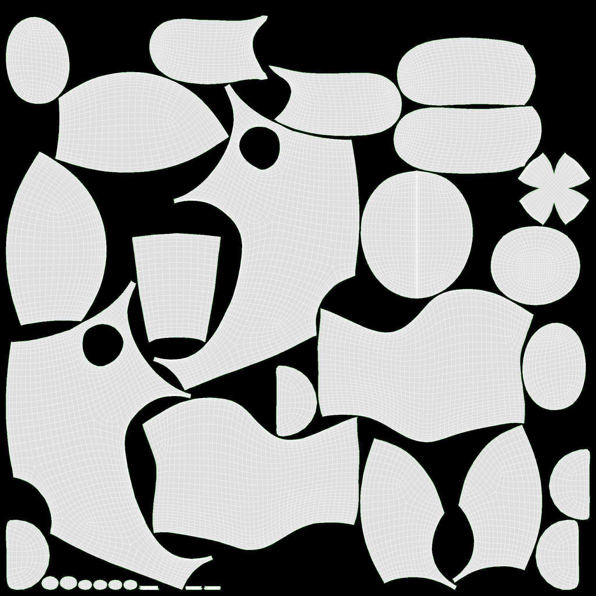 Teddy Bear Toy Soft 3D model_10