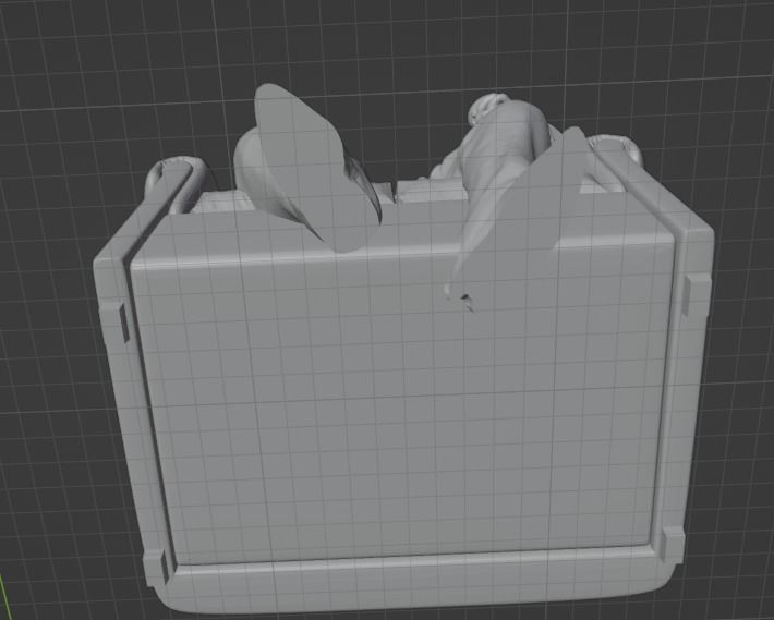 Alexander Graham Bell Statue 3D print model_17