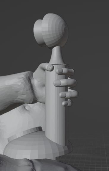 Alexander Graham Bell Statue 3D print model_12