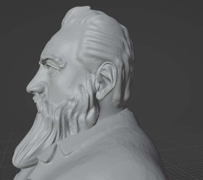 Alexander Graham Bell Statue 3D print model_16