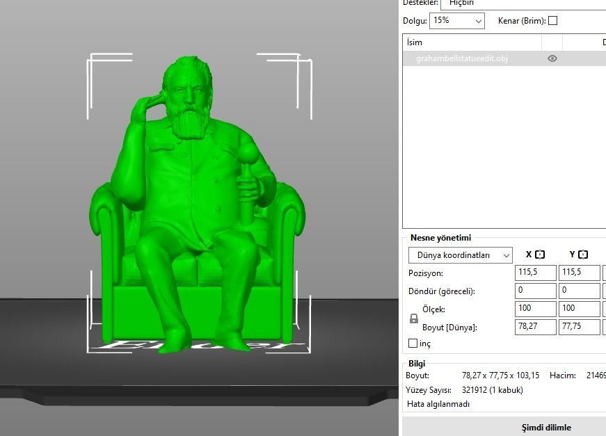 Alexander Graham Bell Statue 3D print model_19