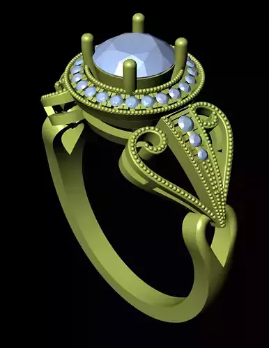 Diamond Solitaire Ring Jewellery for Women