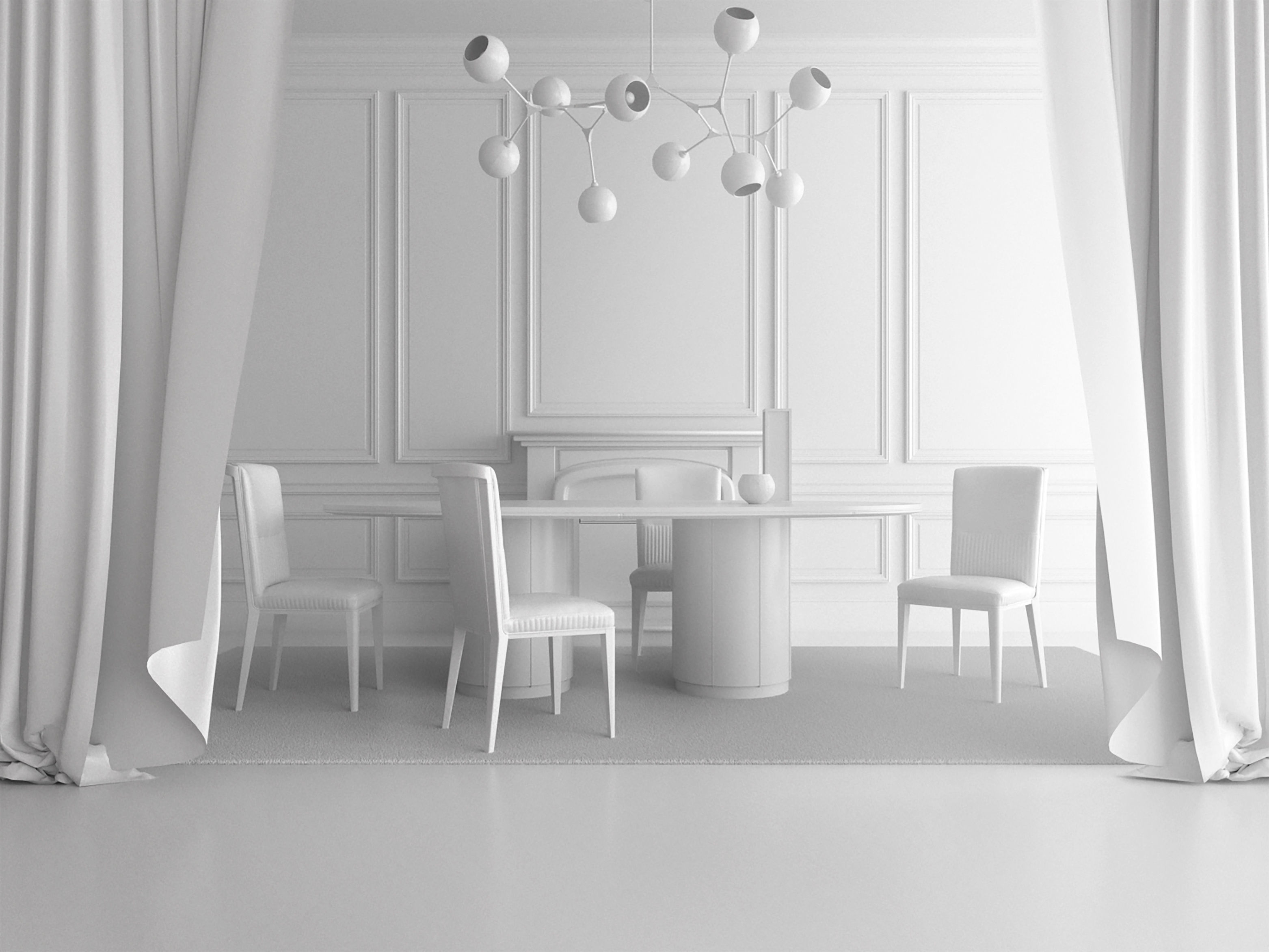 Dining 3D Model 3D model_1