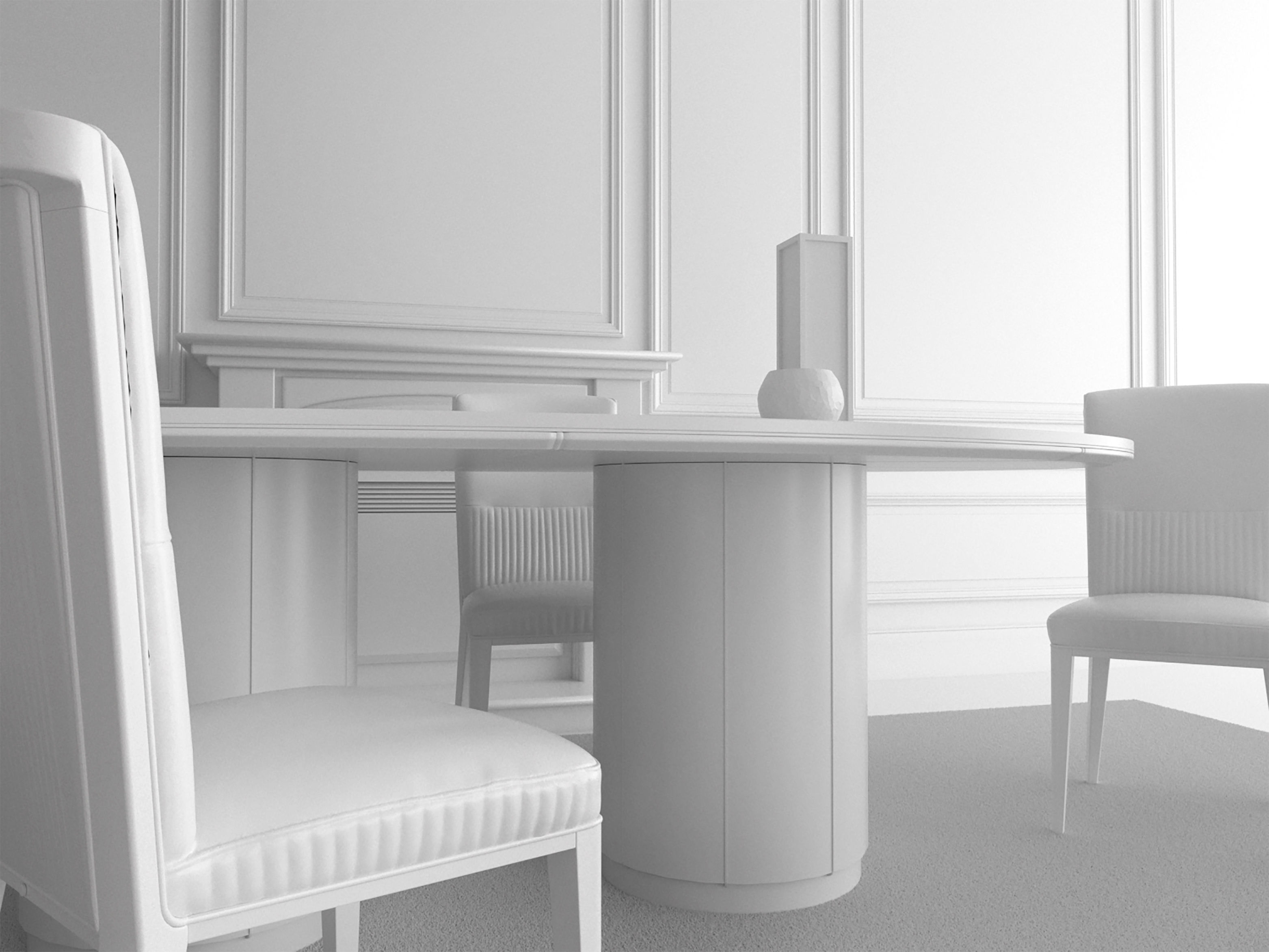 Dining 3D Model 3D model_7