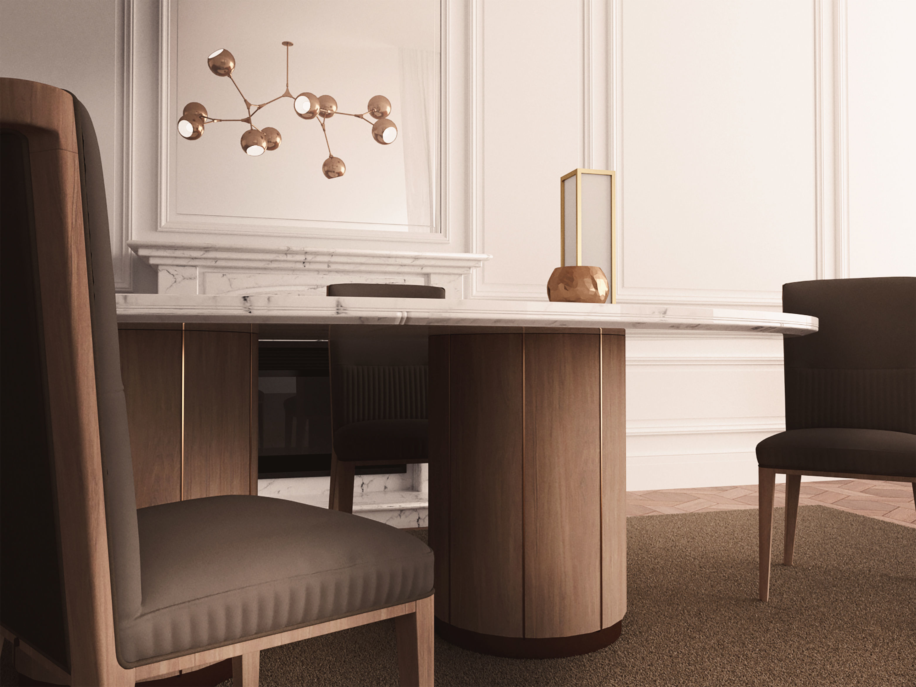 Dining 3D Model 3D model_6