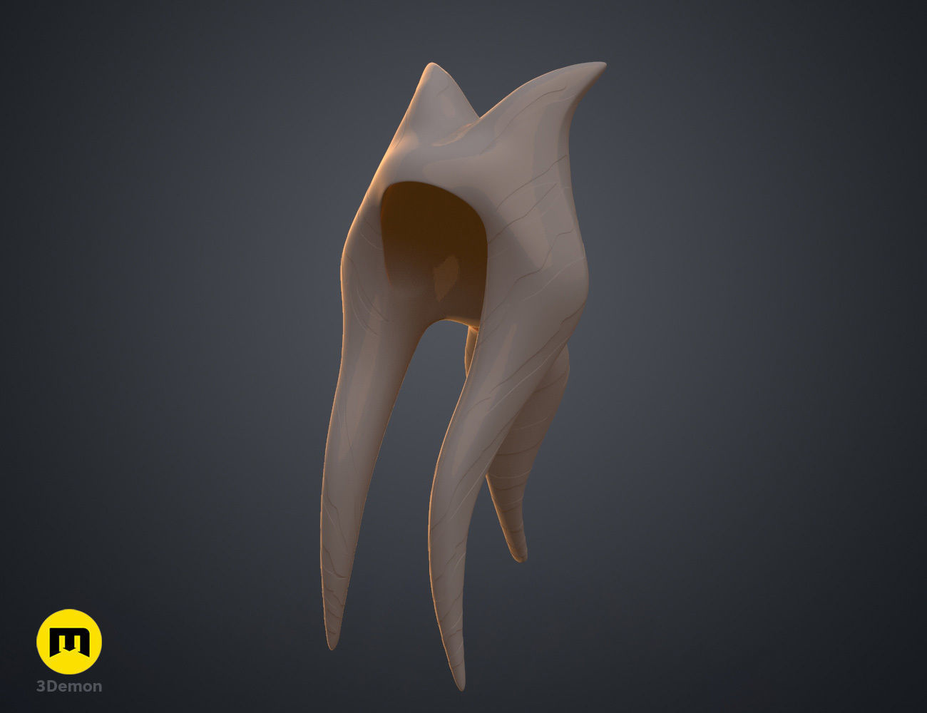 Ahsokas Lekku Mold - Star Wars Rebels 3D print model_7