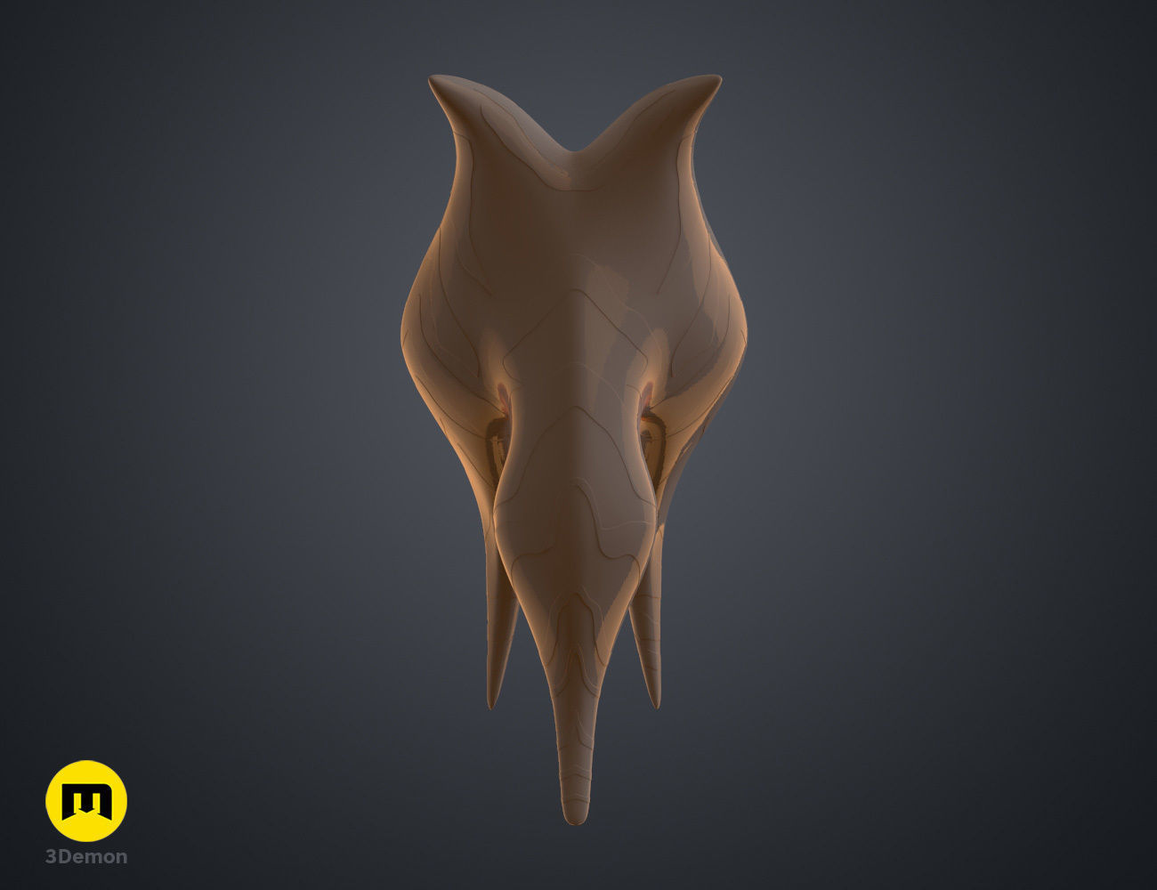 Ahsokas Lekku Mold - Star Wars Rebels 3D print model_15