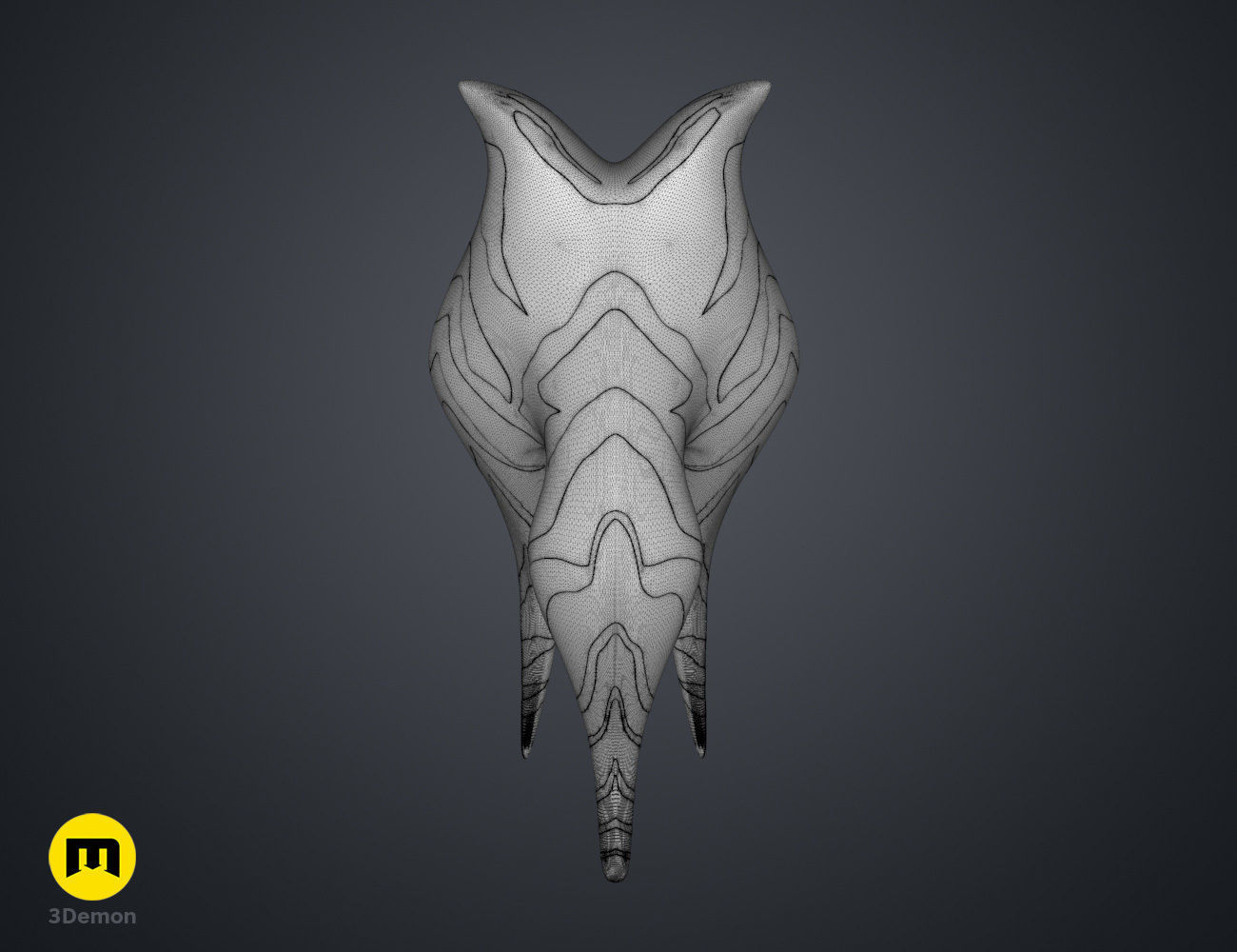 Ahsokas Lekku Mold - Star Wars Rebels 3D print model_16