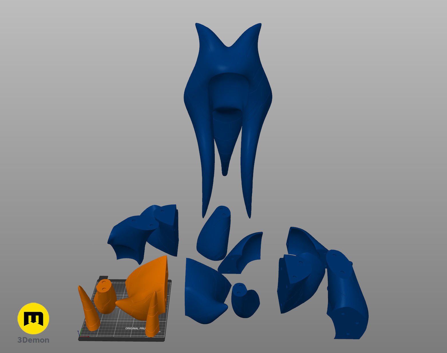 Ahsokas Lekku Mold - Star Wars Rebels 3D print model_6