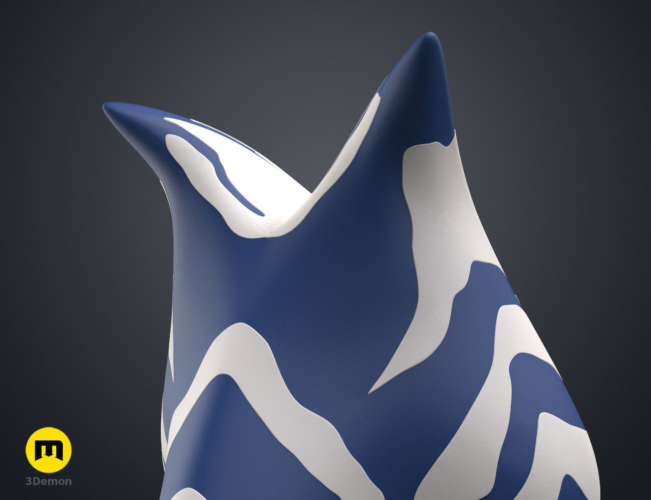 Ahsokas Lekku Mold - Star Wars Rebels 3D print model_19