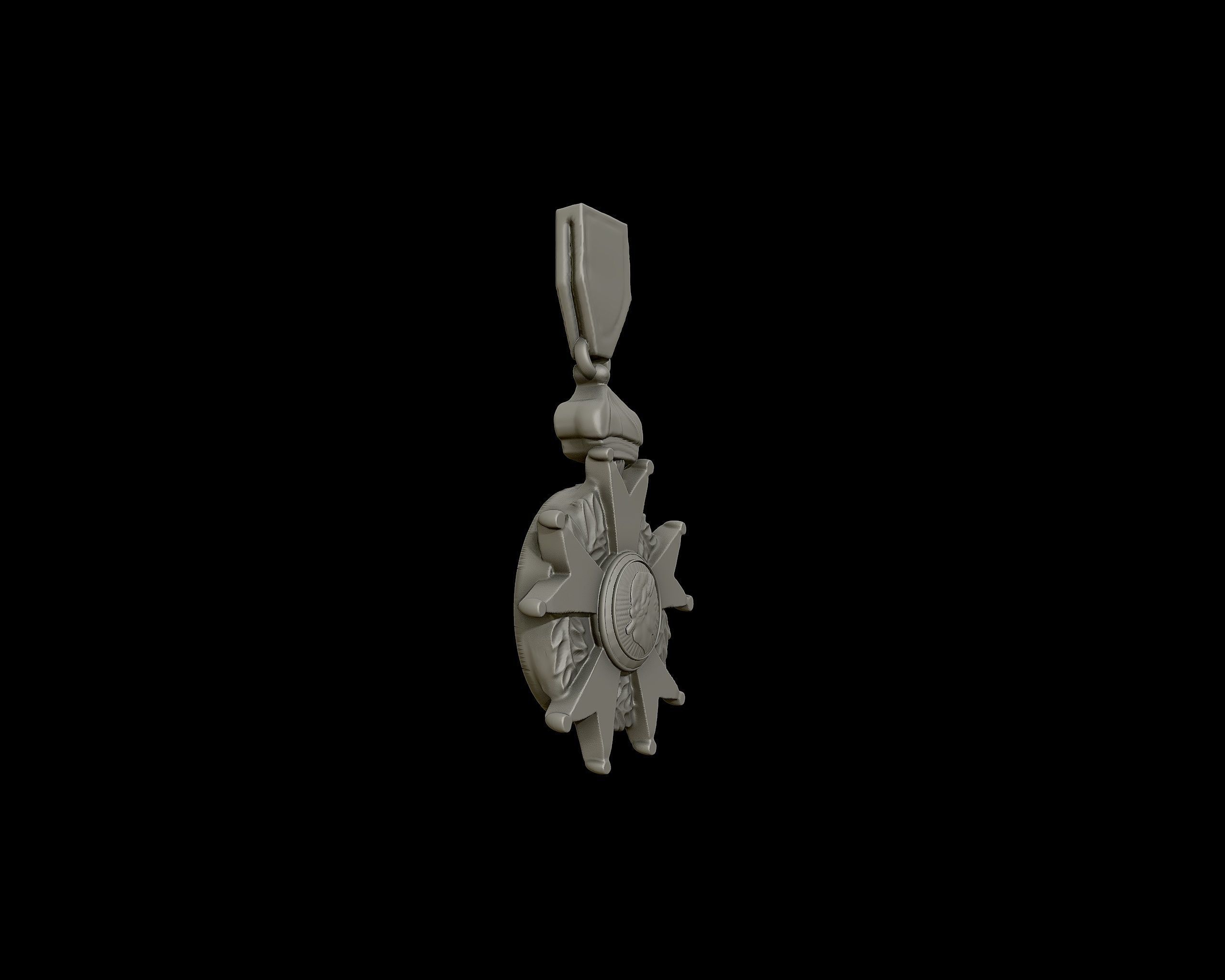 Legion of Honour Medal ready to 3D print 3D print model_11
