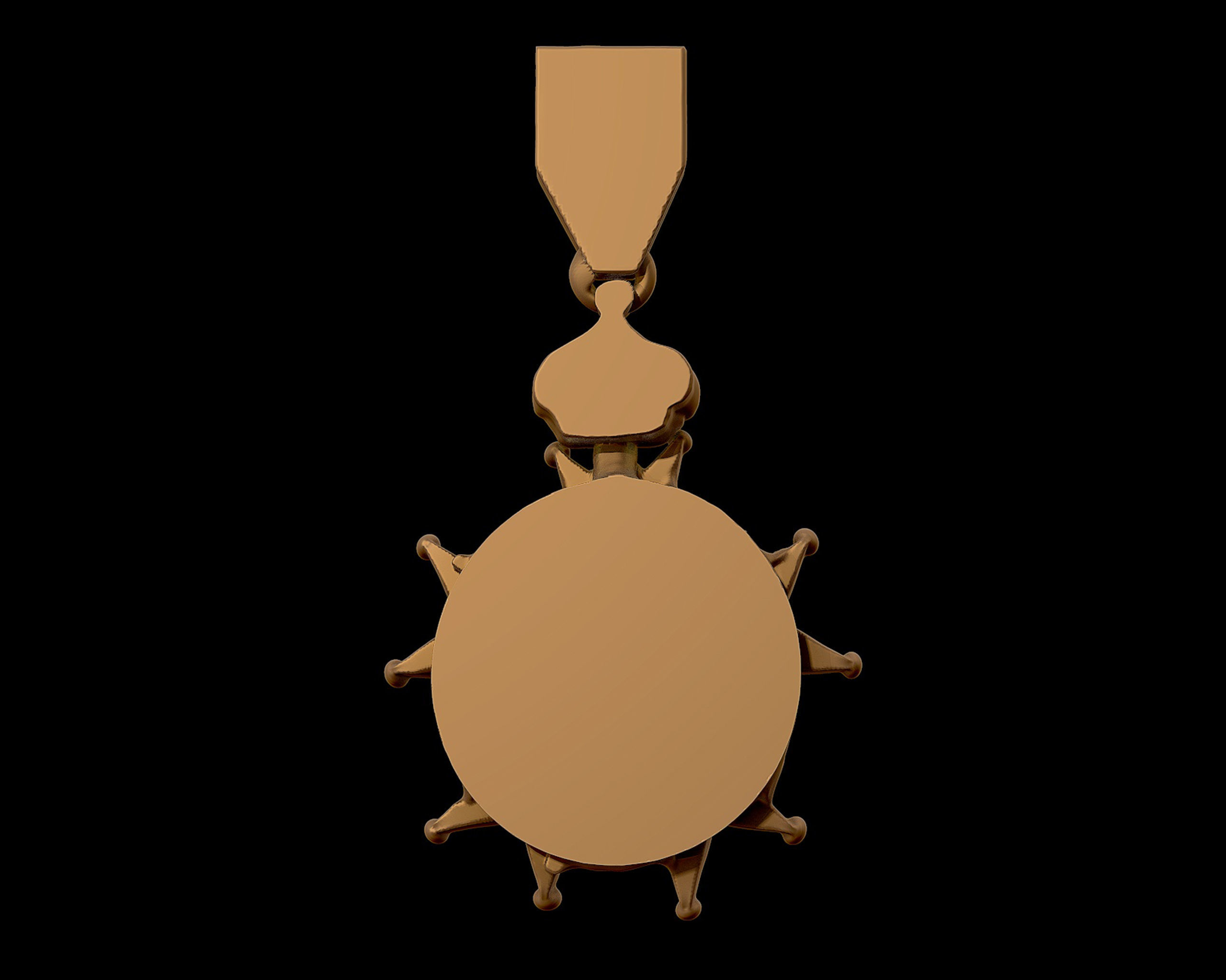 Legion of Honour Medal ready to 3D print 3D print model_6