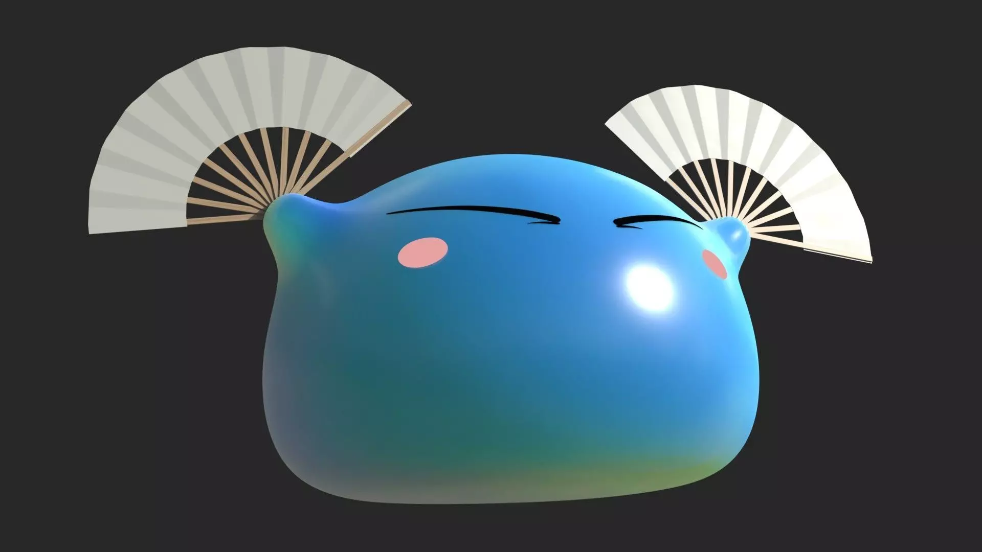 Slime 3D model_0