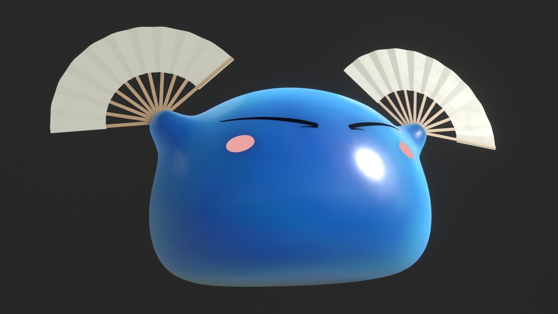 Slime 3D model_1