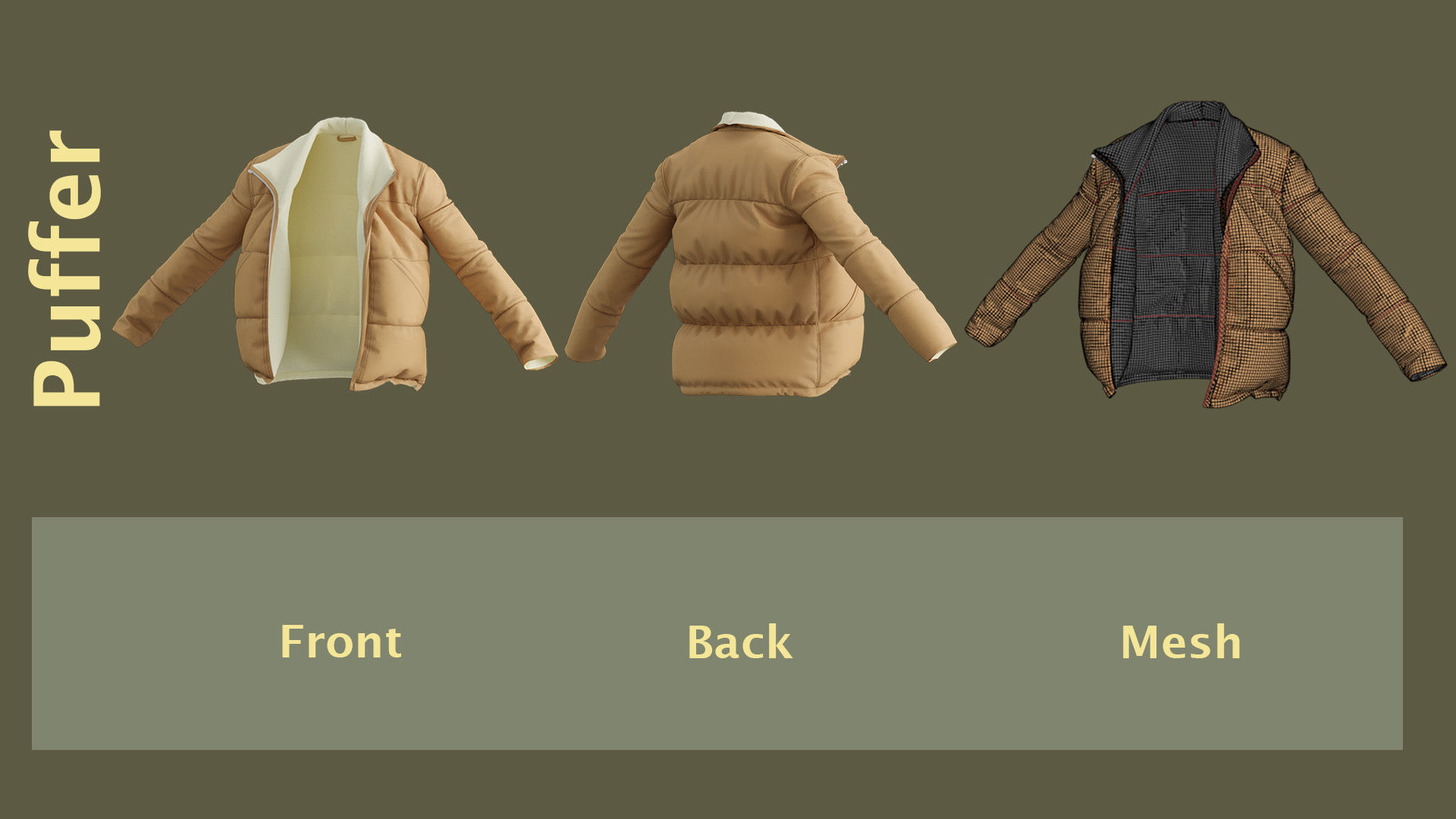 10 men Jackets with Marvelous PLUS 10 Video Tutorials 3D model_3