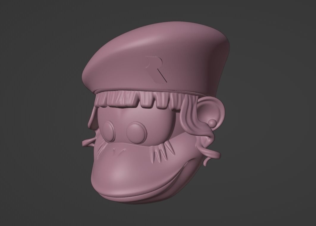 ChessPack Dixie Kong Rareware era 3D print model_3