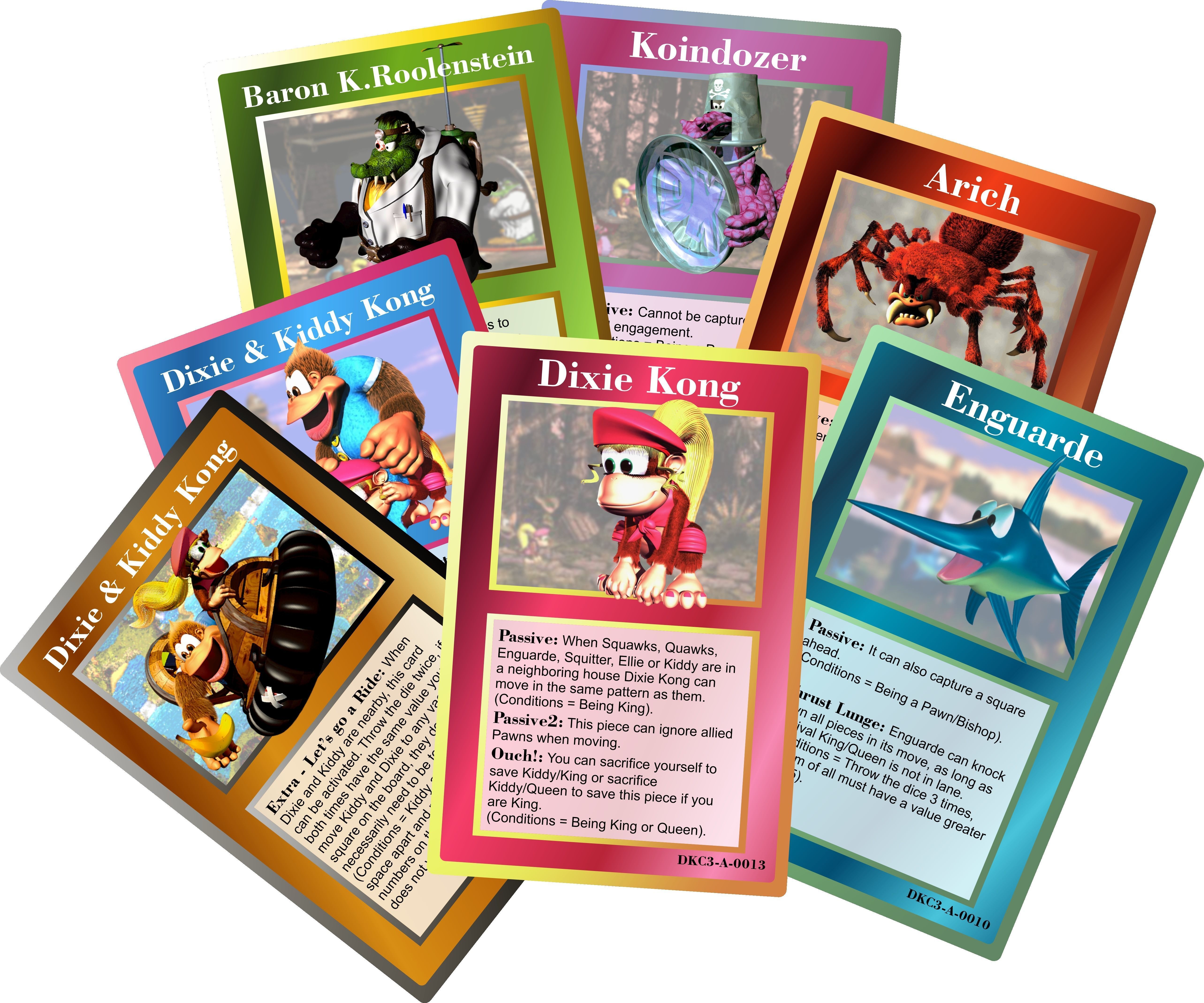 ChessPack Dixie Kong Rareware era 3D print model_10