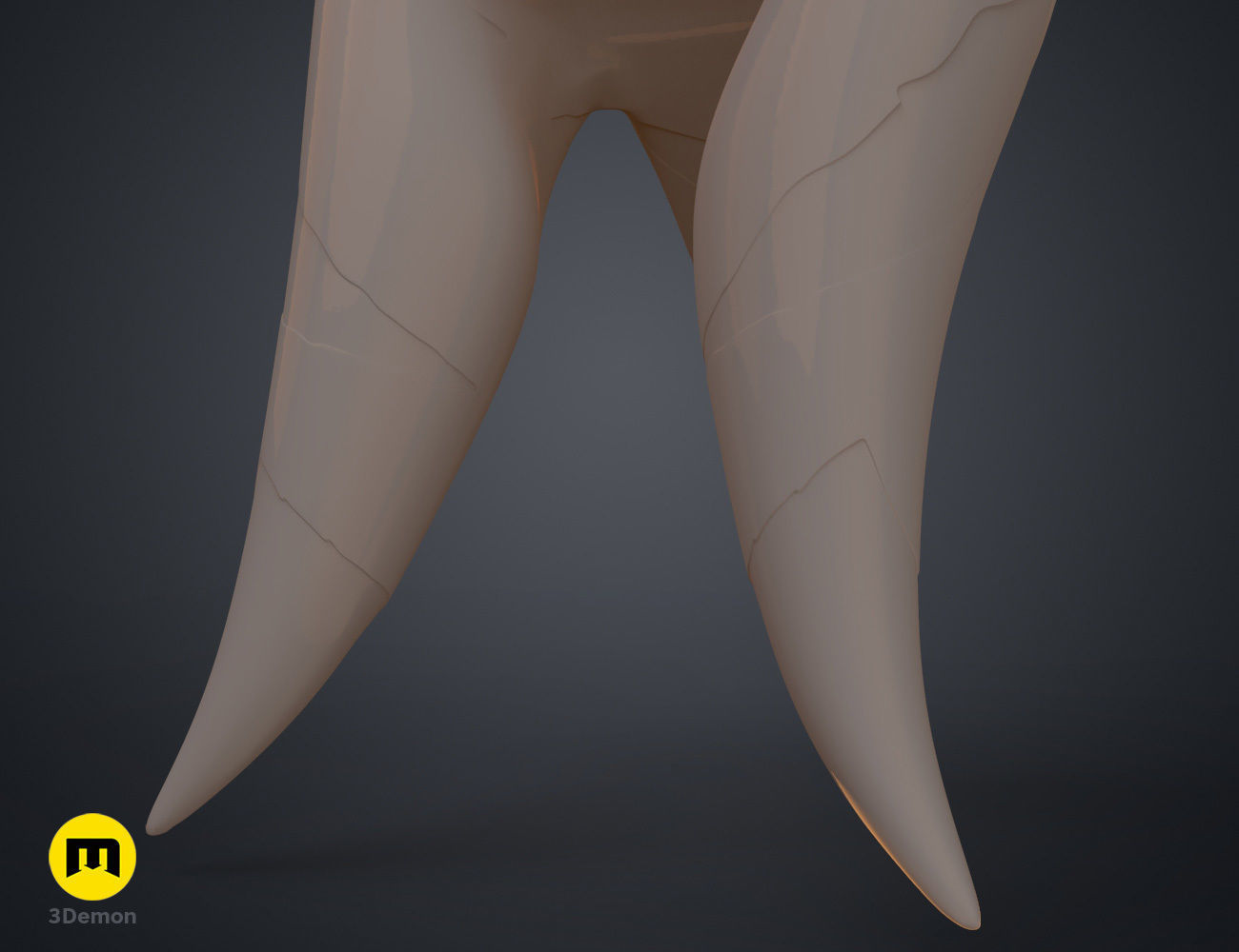 Ahsokas Lekku Mold - Star Wars Clone Wars 3D print model_13