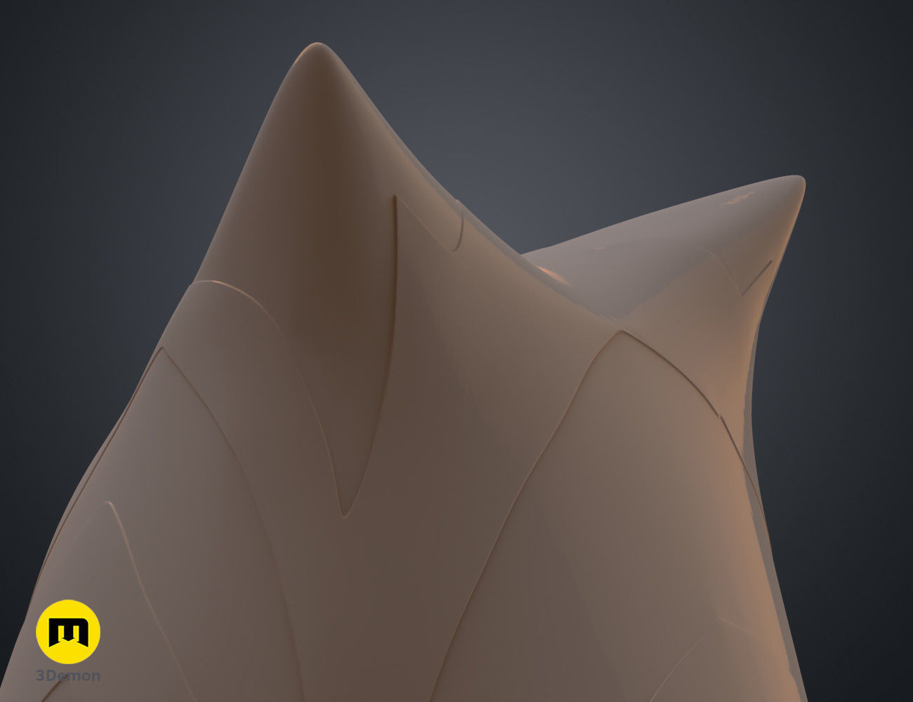 Ahsokas Lekku Mold - Star Wars Clone Wars 3D print model_11