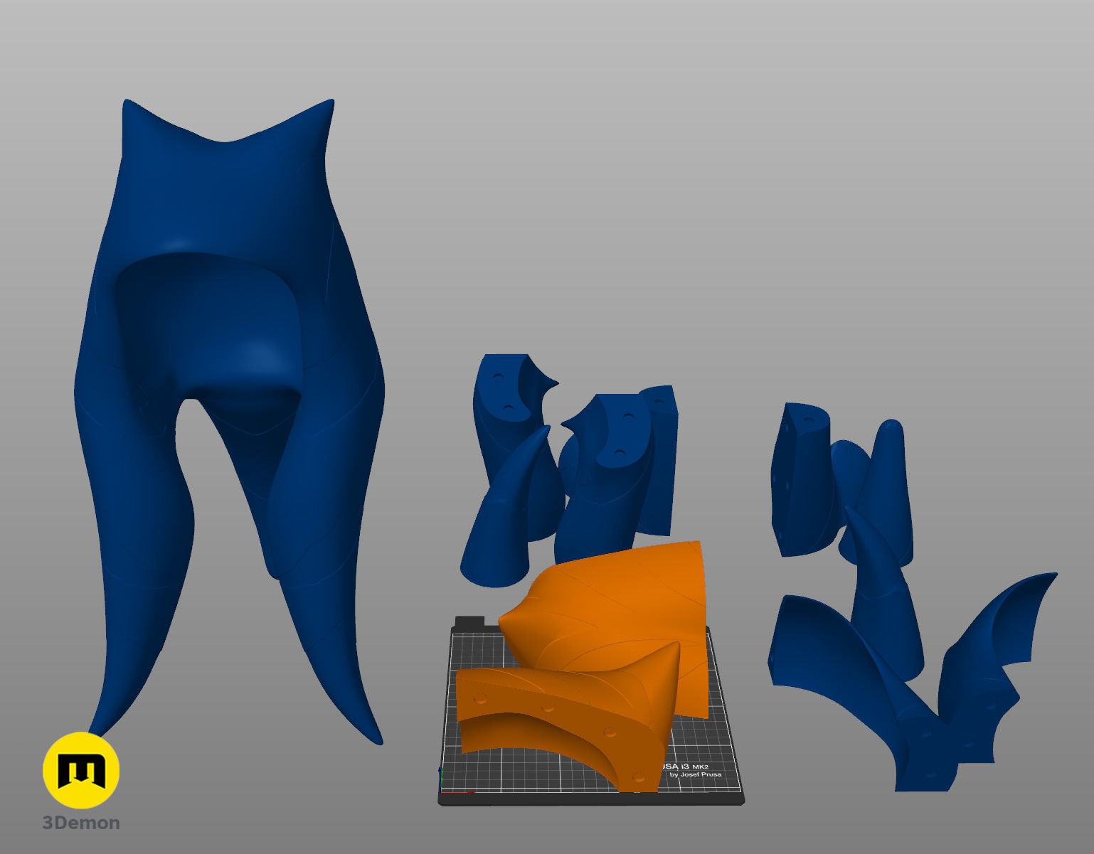 Ahsokas Lekku Mold - Star Wars Clone Wars 3D print model_6