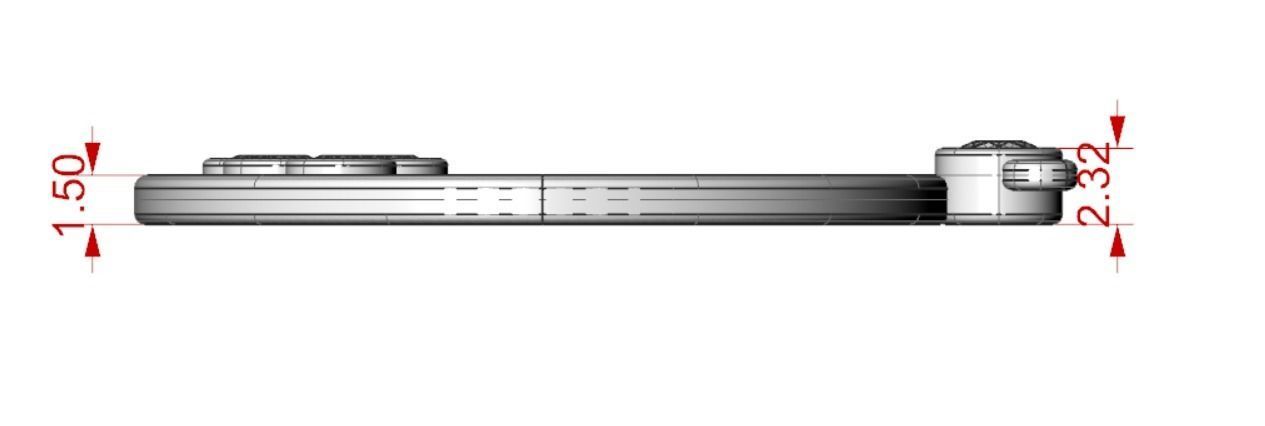 30 Round pendant with stones 3D print model_3