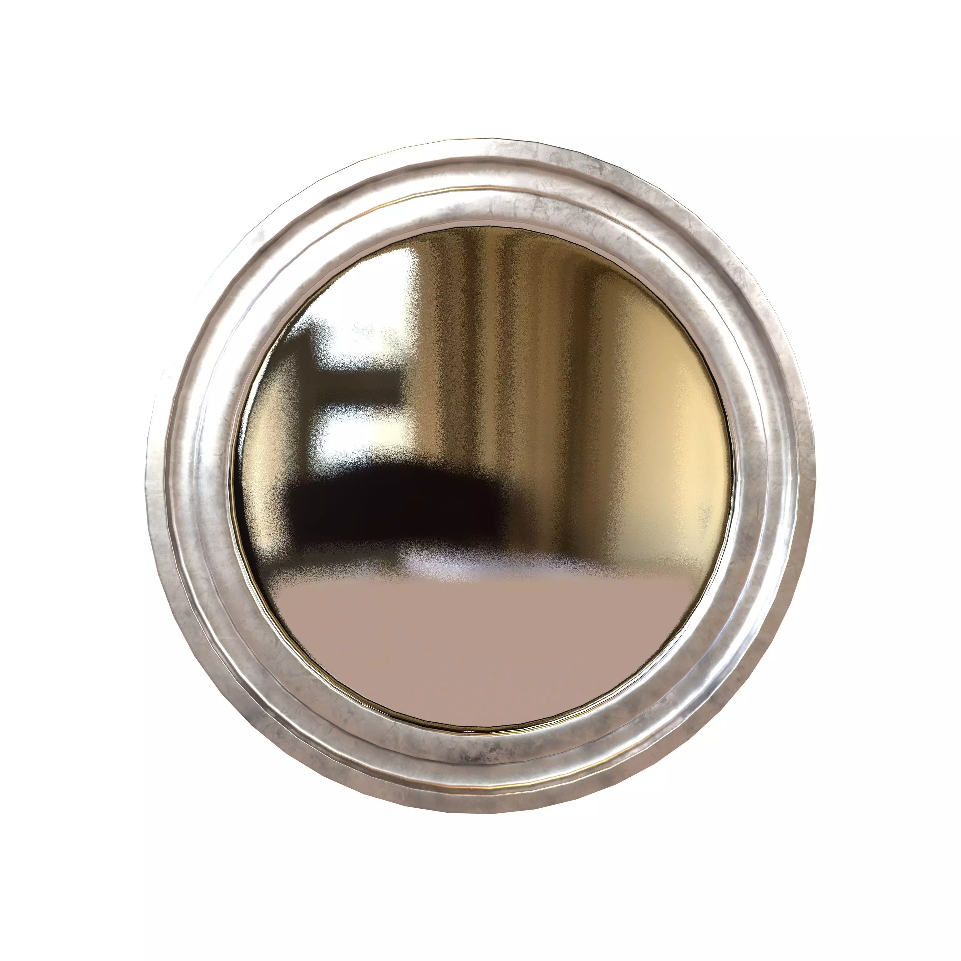 Round Mirror V1 002 Low-poly 3D model