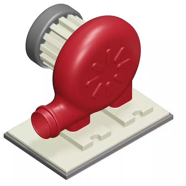 Toddler Air Blower Toy 3D model_0